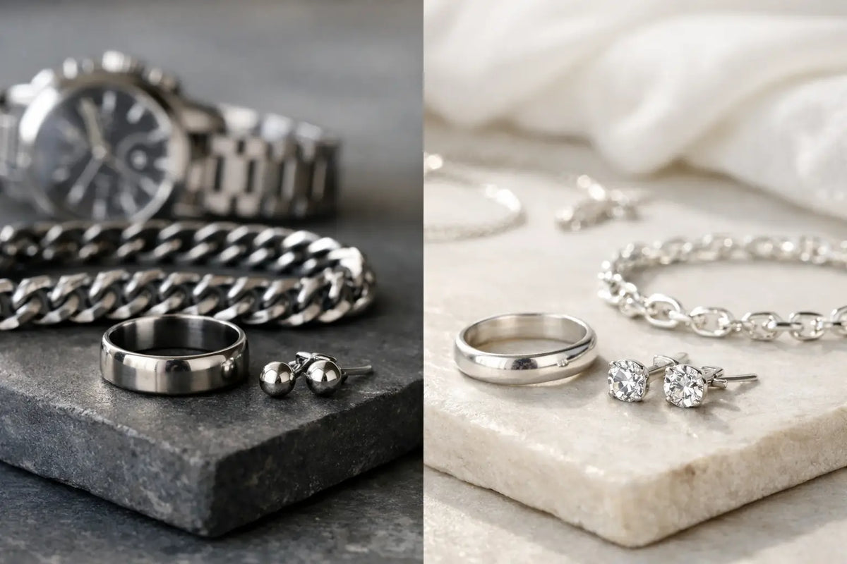 Stainless Steel Versus Sterling Silver for Daily Wear