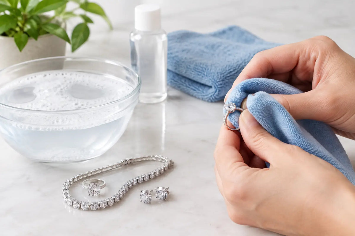 How to Clean Zircon Jewellery Safely at Home