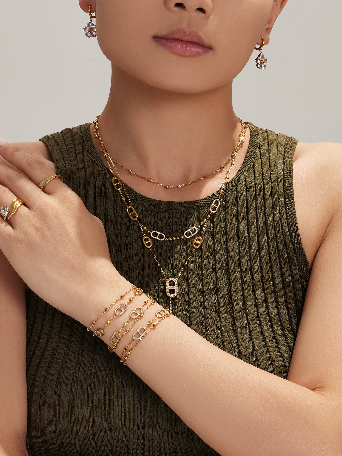 Luminal Art Dual-Layer Bracelet