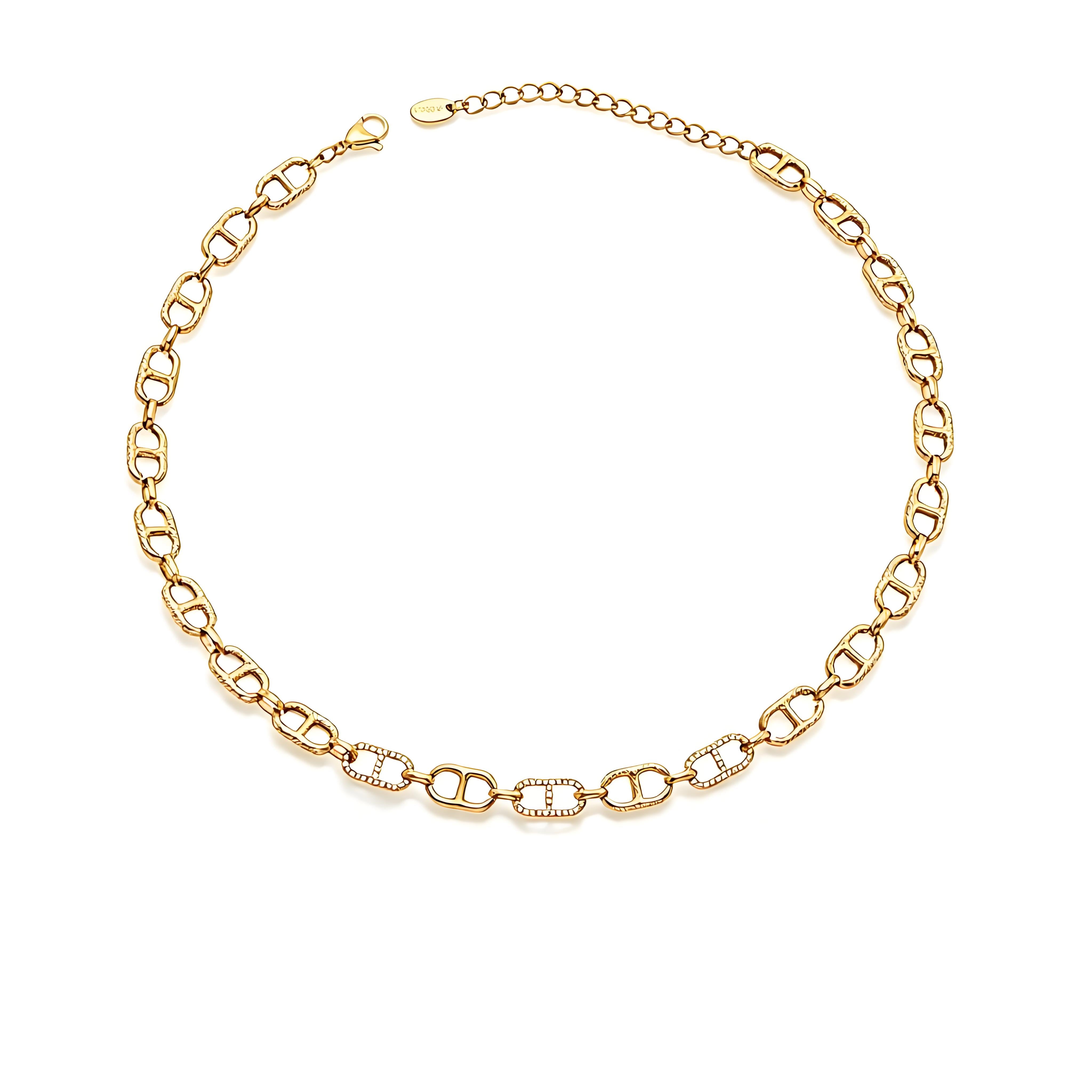 Anchor Link Necklace