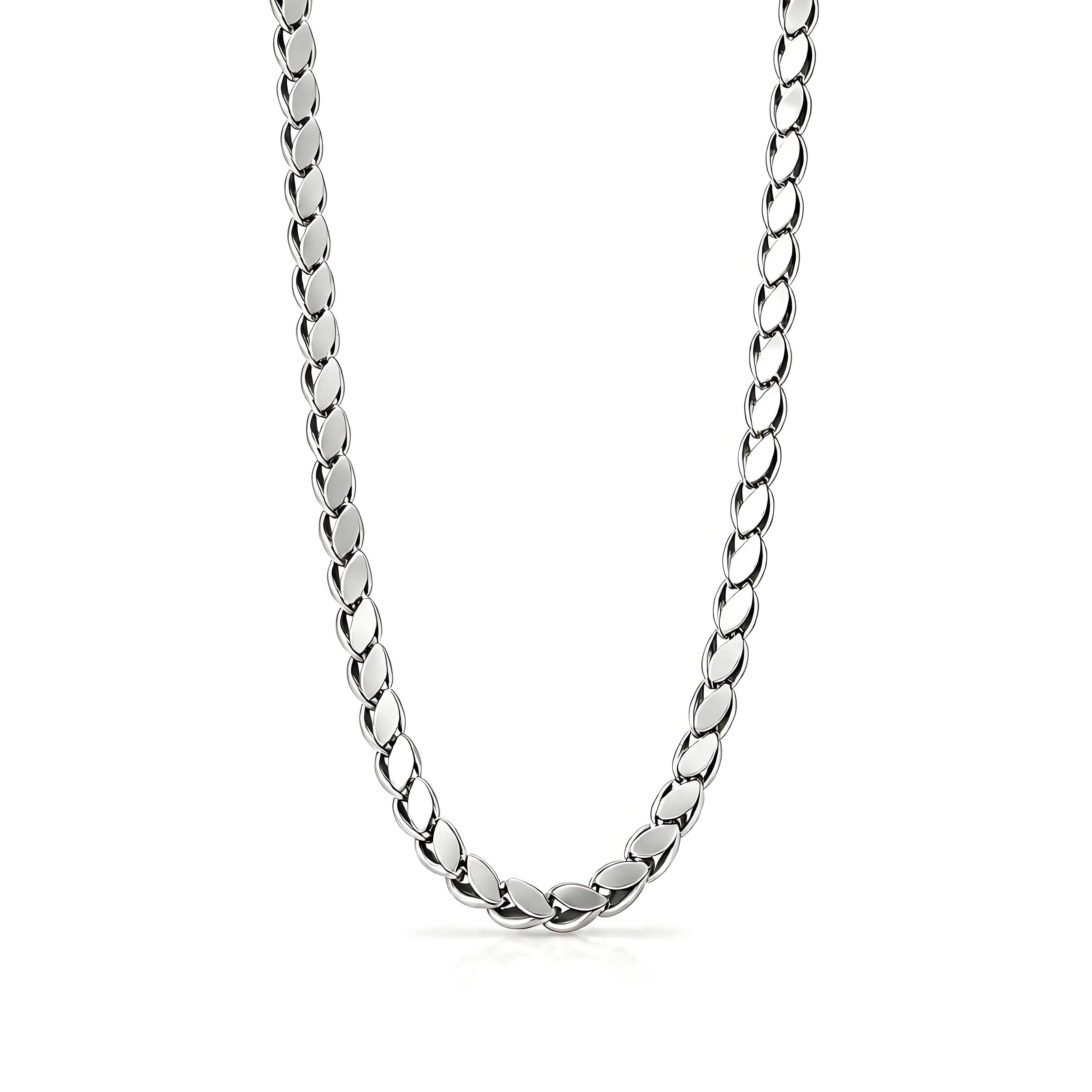 Classic Ridge Link Bracelet