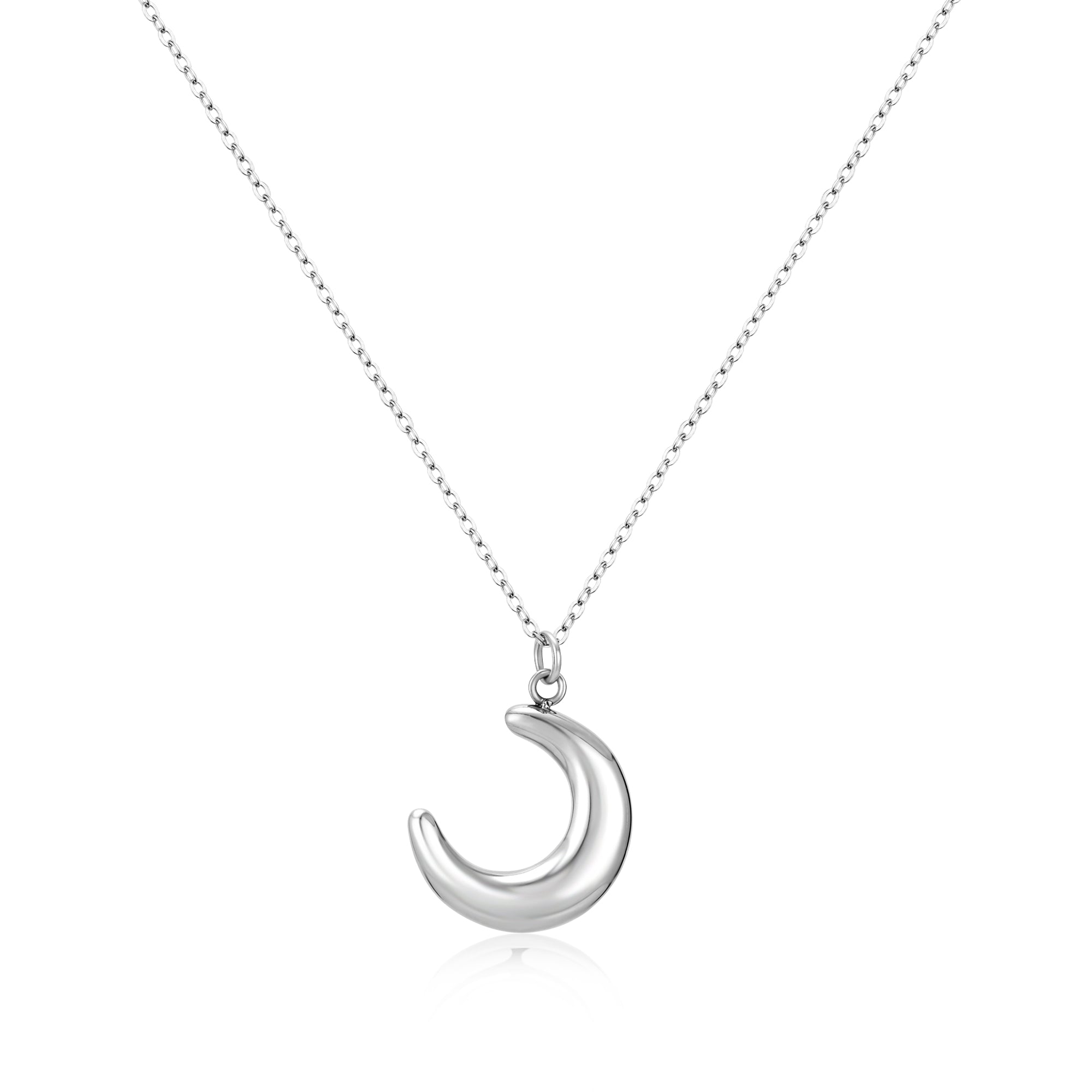 Smooth Moonix Mirror Necklace