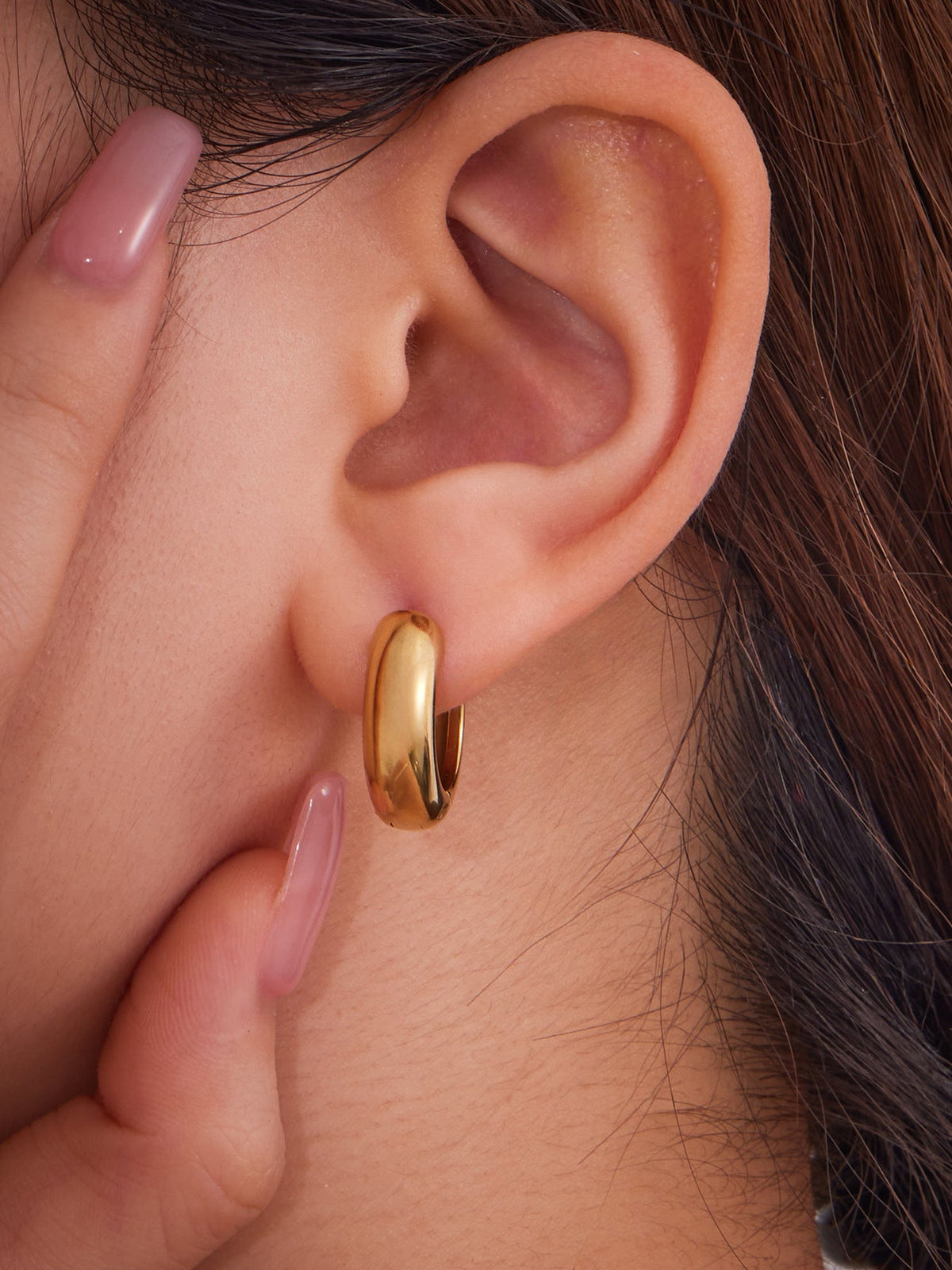 Bold Hoop Earrings - Moonix