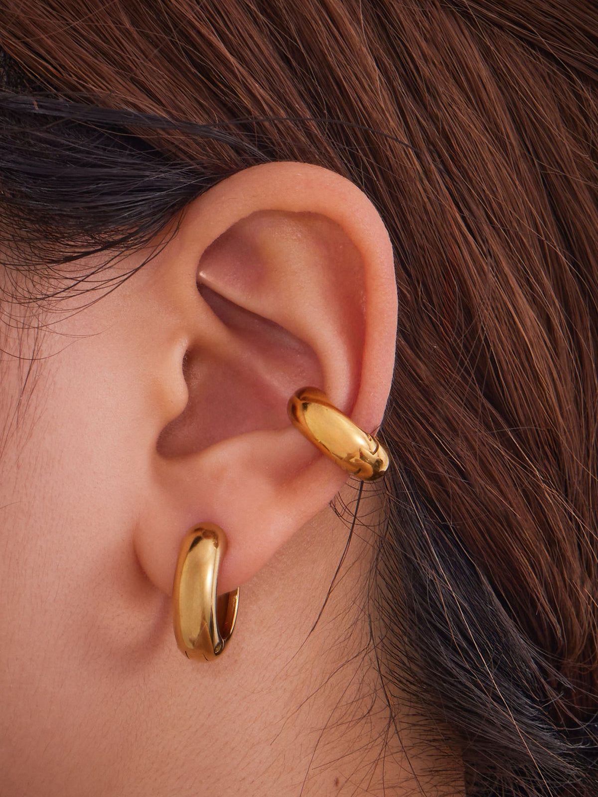 Bold Hoop Earrings - Moonix