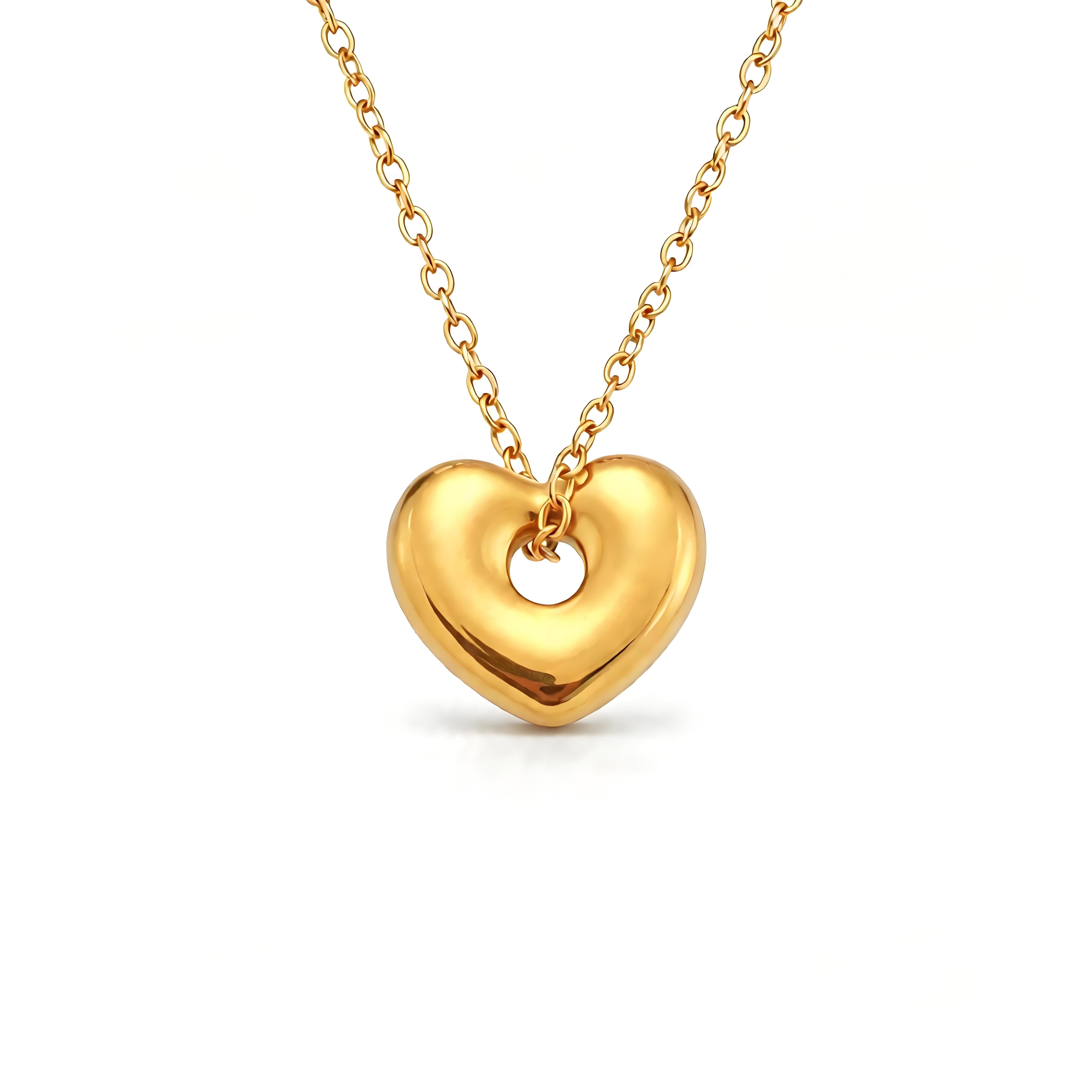 Chubby Heart Earring - Moonix