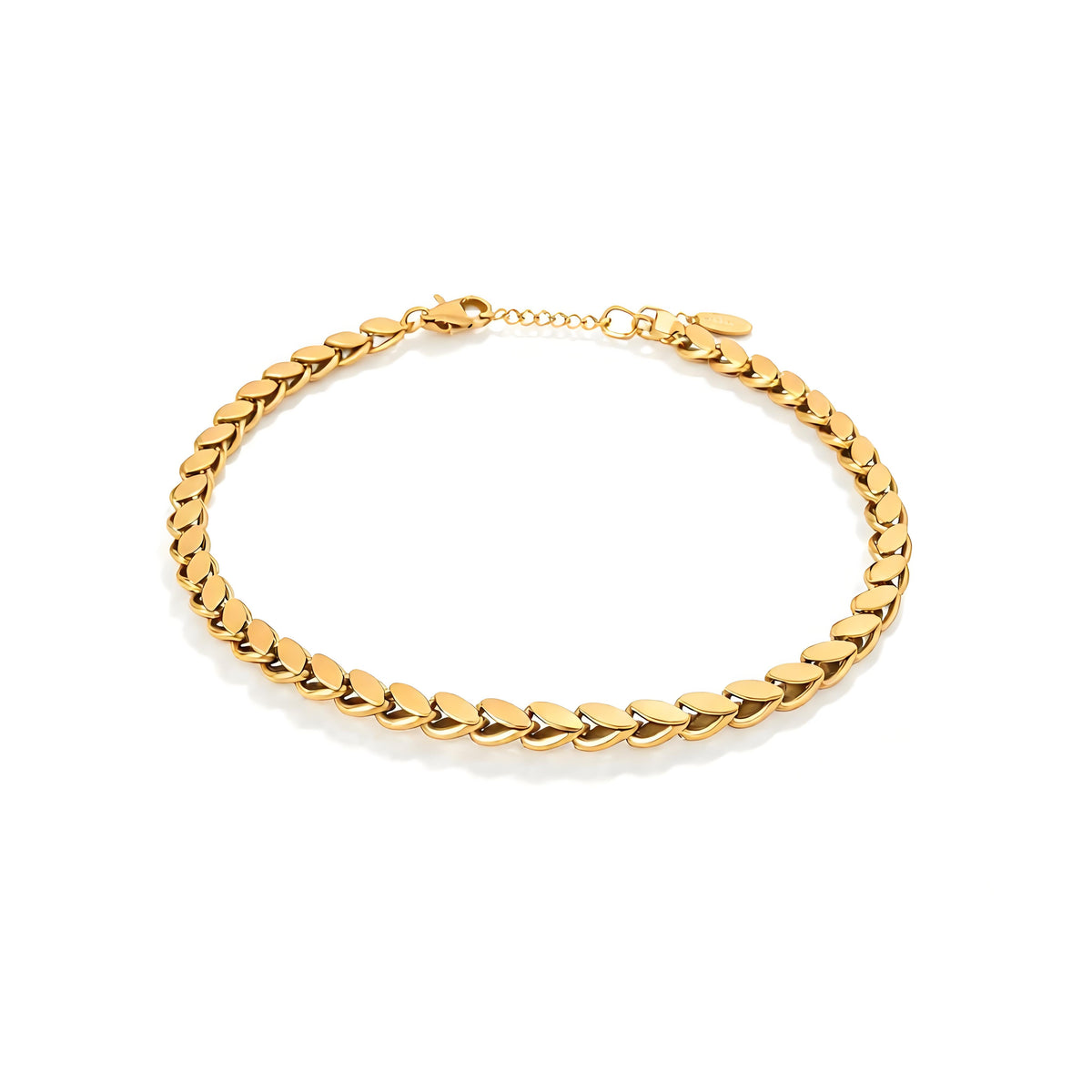 Classic Ridge Link Bracelet - Moonix