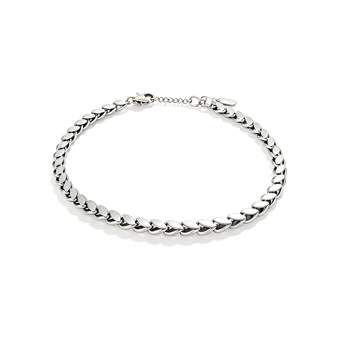 Classic Ridge Link Bracelet - Moonix