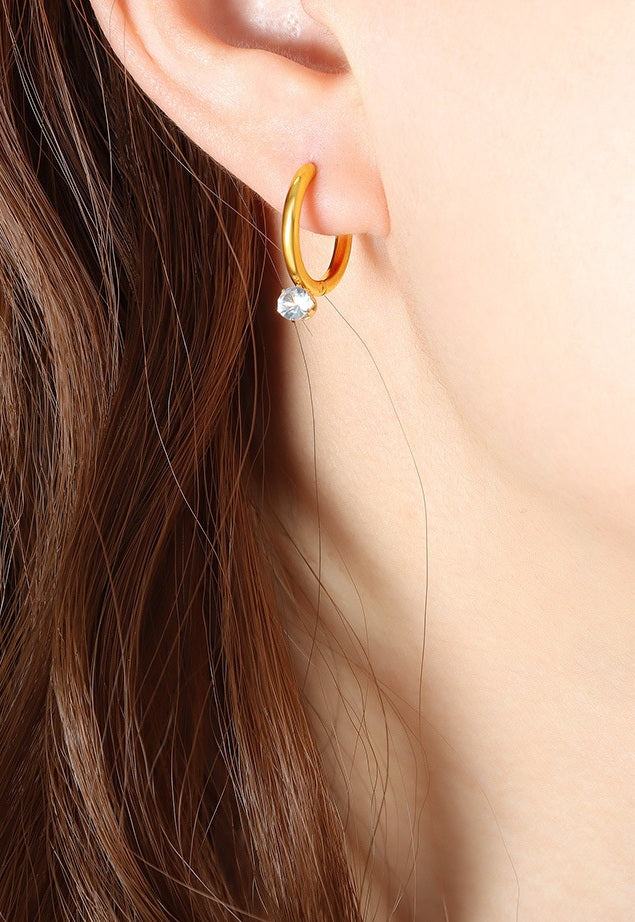 Classic Sparkle Drop Earring - Moonix