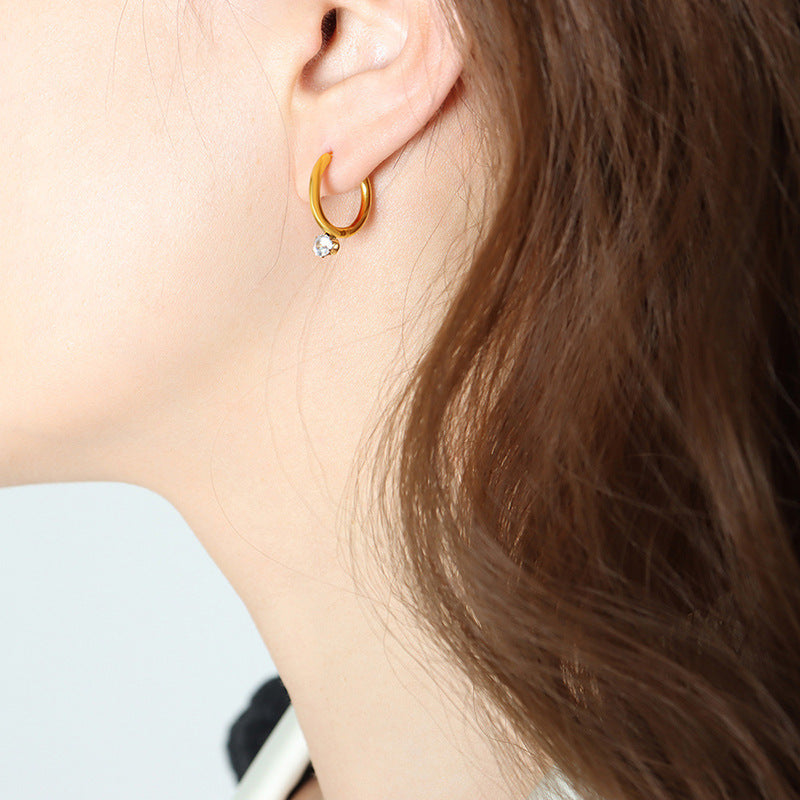Classic Sparkle Drop Earring - Moonix