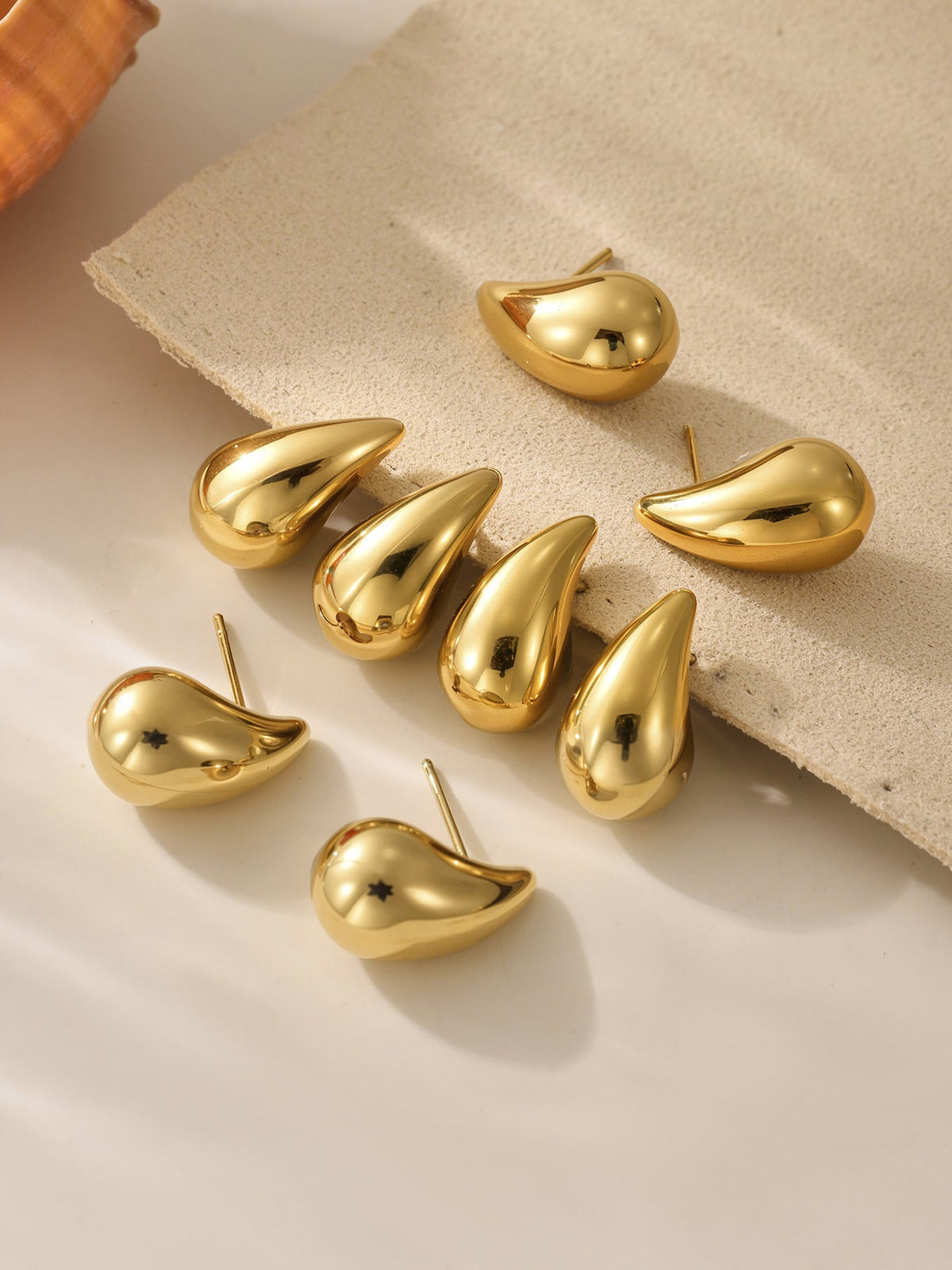 Essential Drop Stud Earrings - Moonix