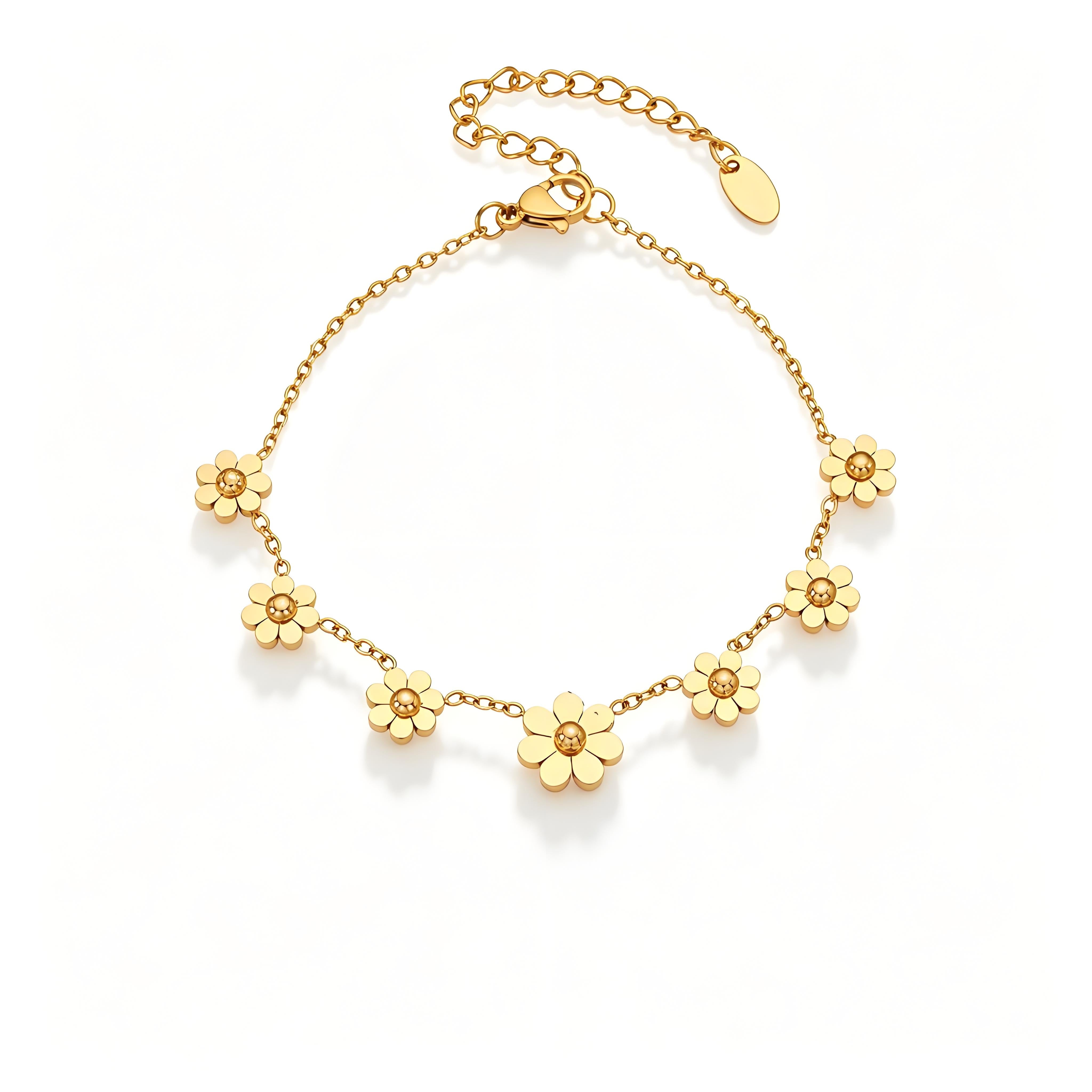 Floral Whisper Bracelet - Moonix