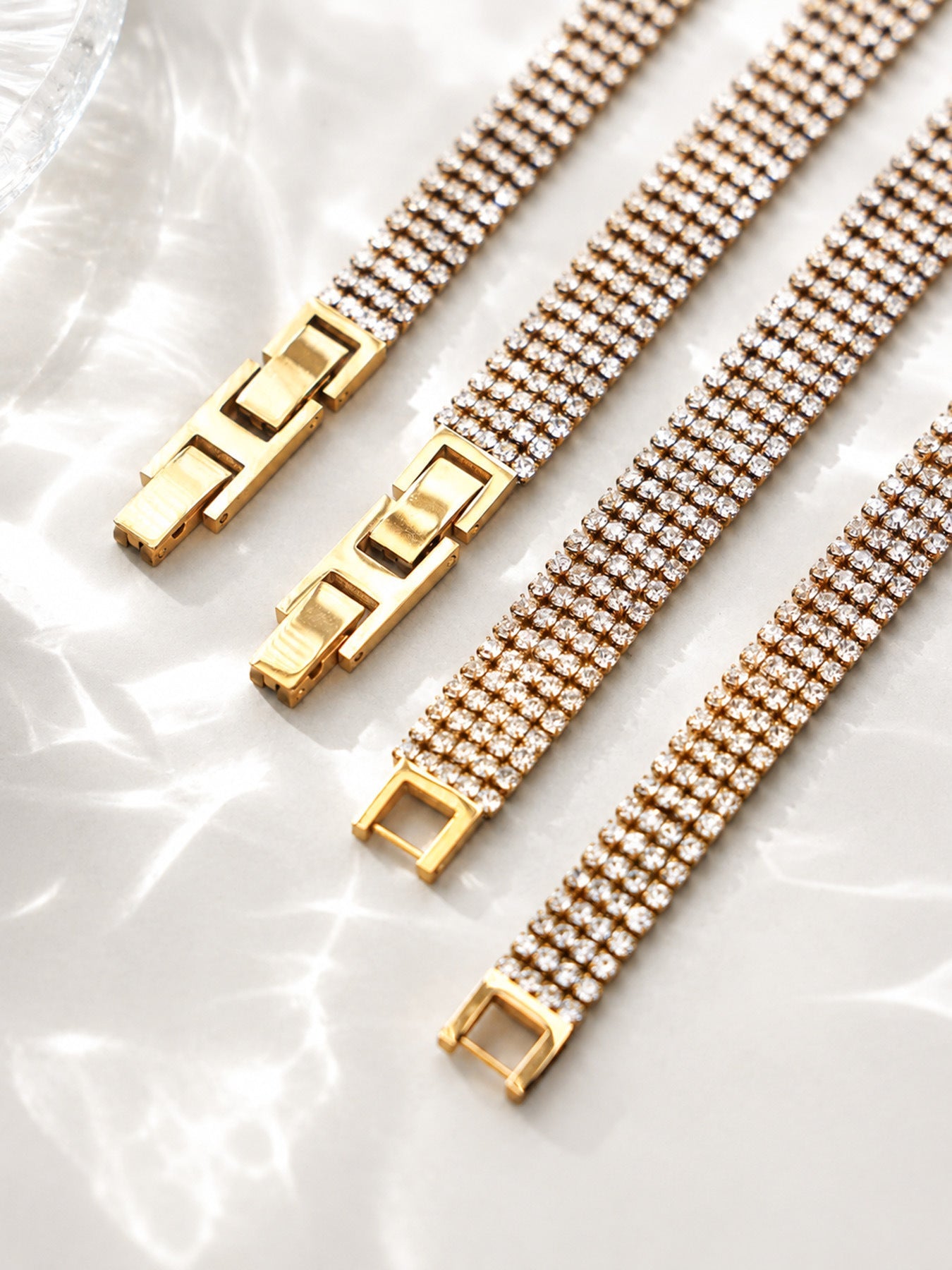 Lumina Tennis Bracelet (Wide) - Moonix