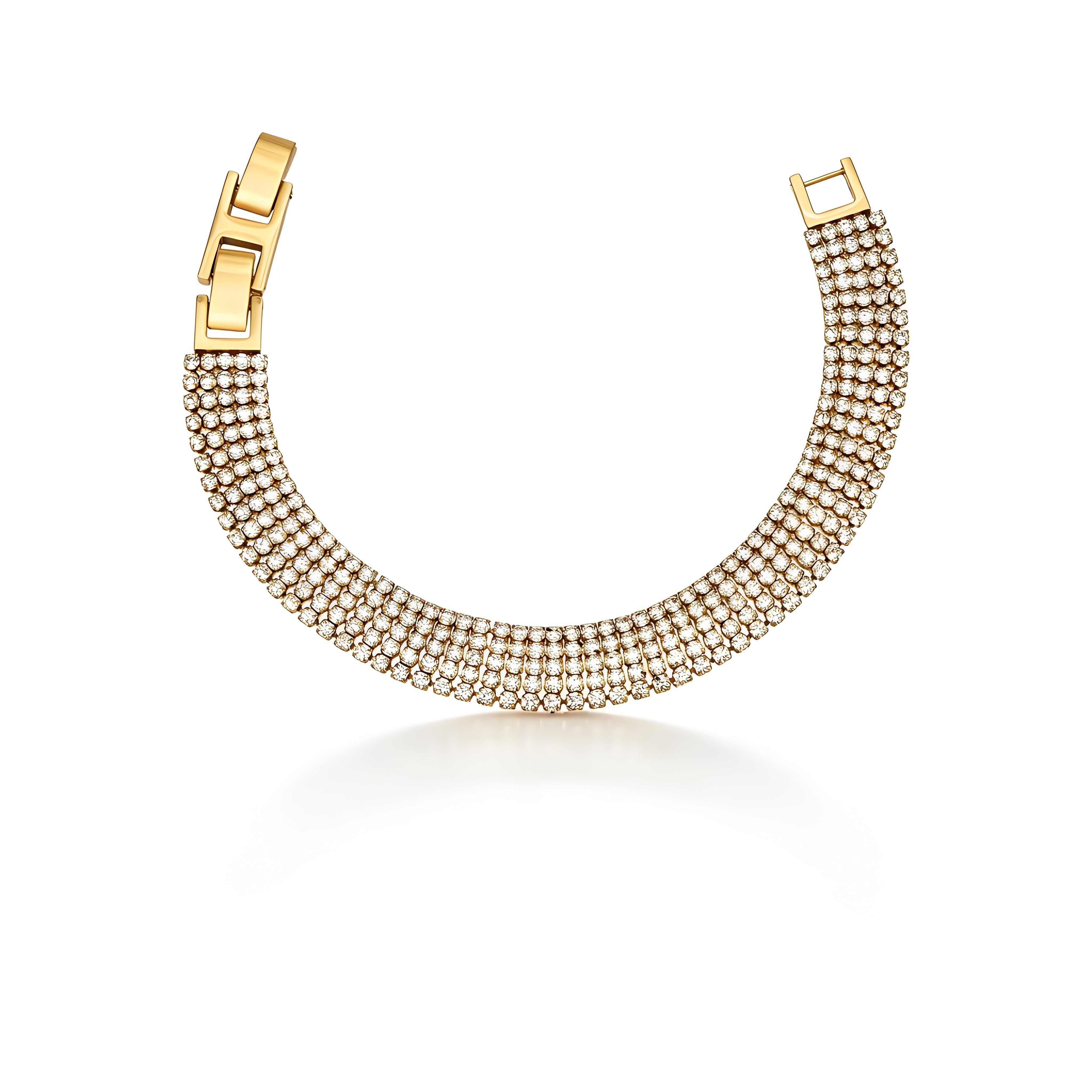 Lumina Tennis Bracelet (Wide) - Moonix