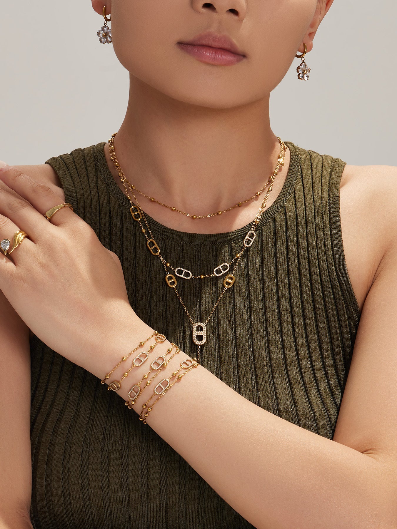 Luminal Art Y-Chain Necklace - Moonix