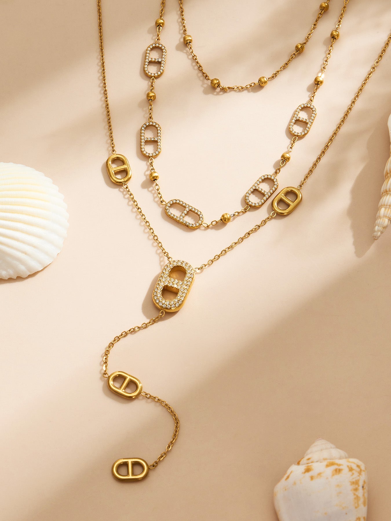 Luminal Art Y-Chain Necklace - Moonix