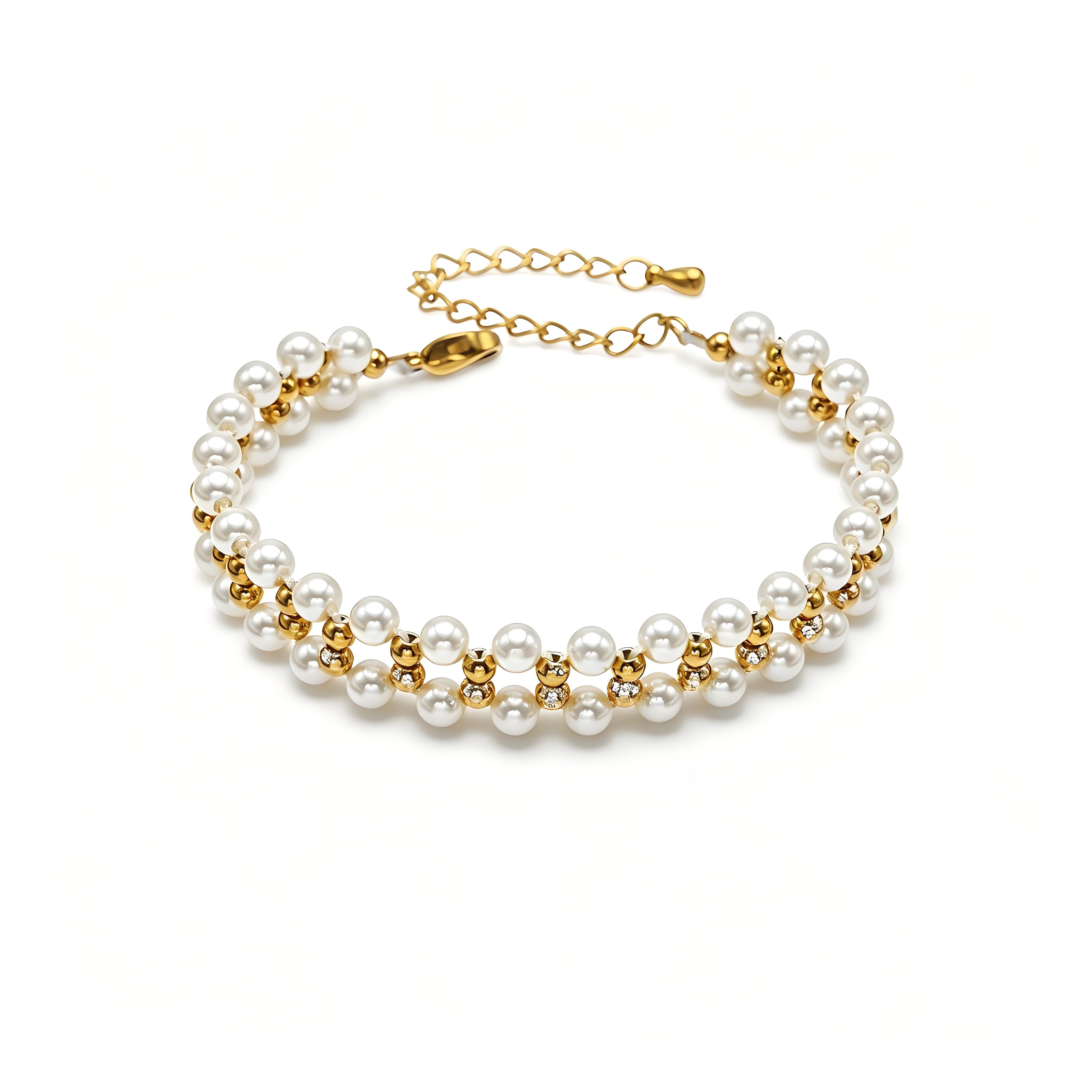 Lustre Pearl Bracelet - Moonix