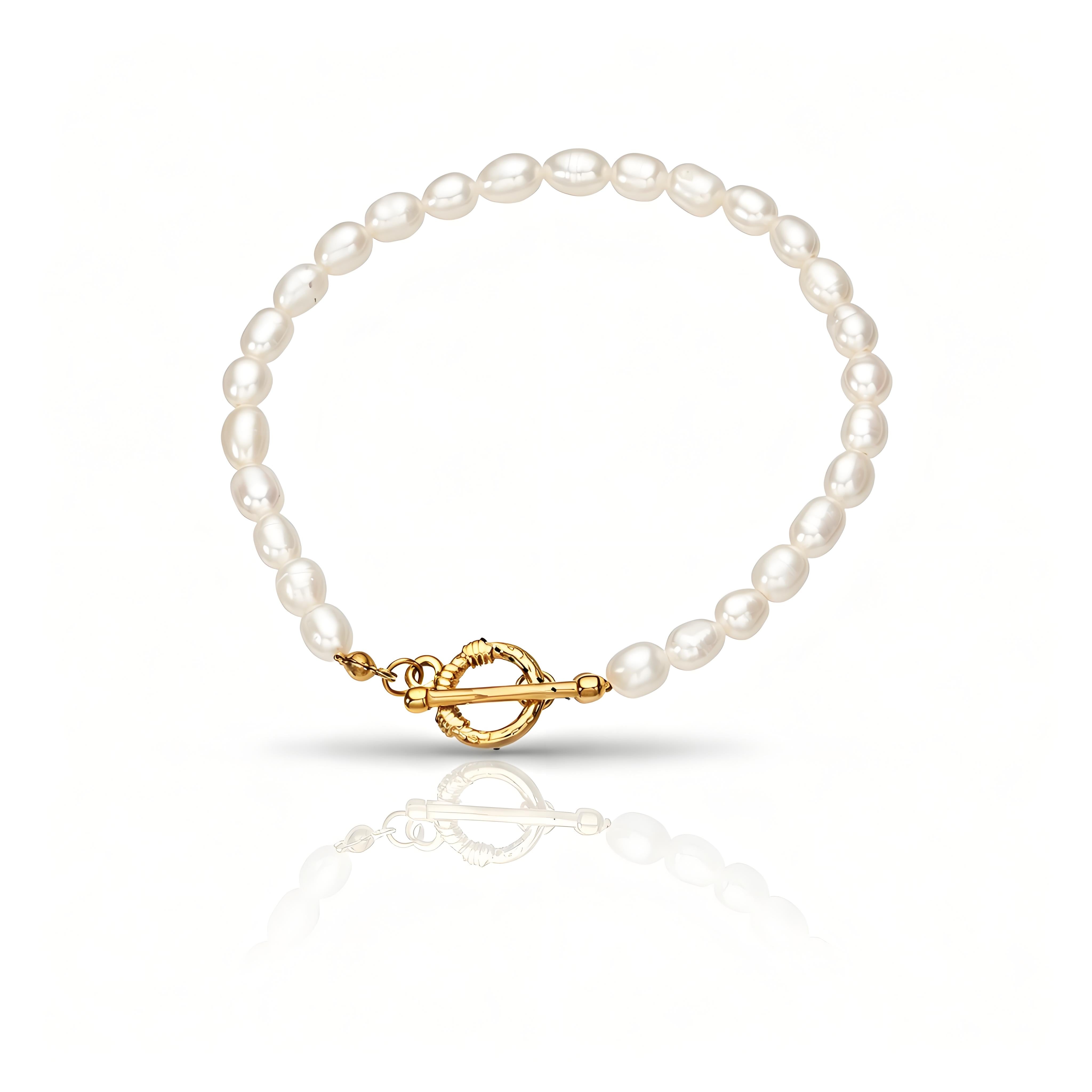 Milky Pearl Bracelet - Moonix