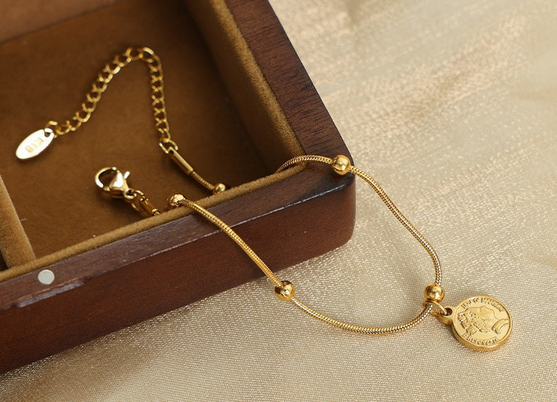 Monarch Coin Bracelet - Moonix