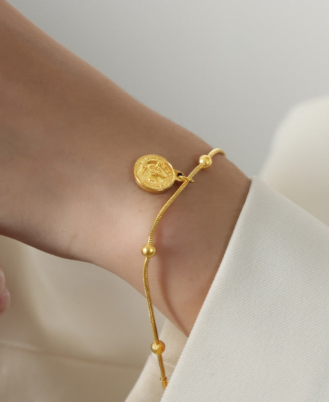 Monarch Coin Bracelet - Moonix