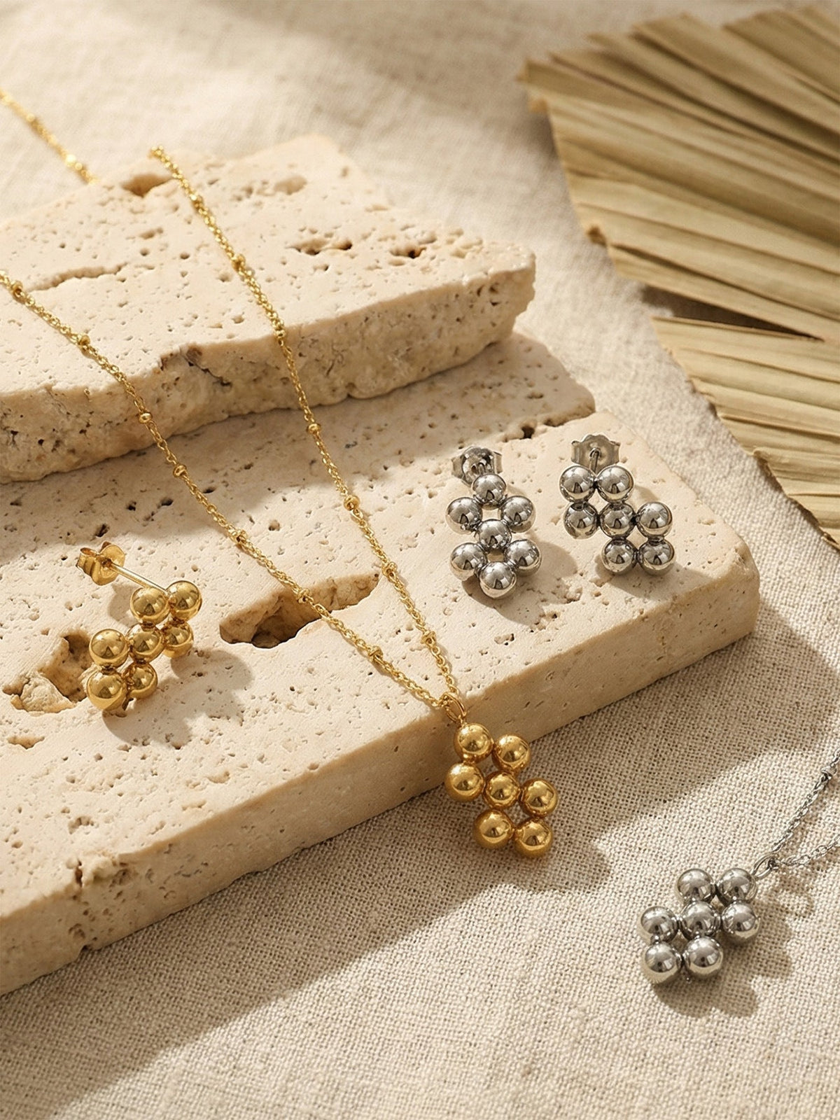 Sphere Cluster Earring - Moonix