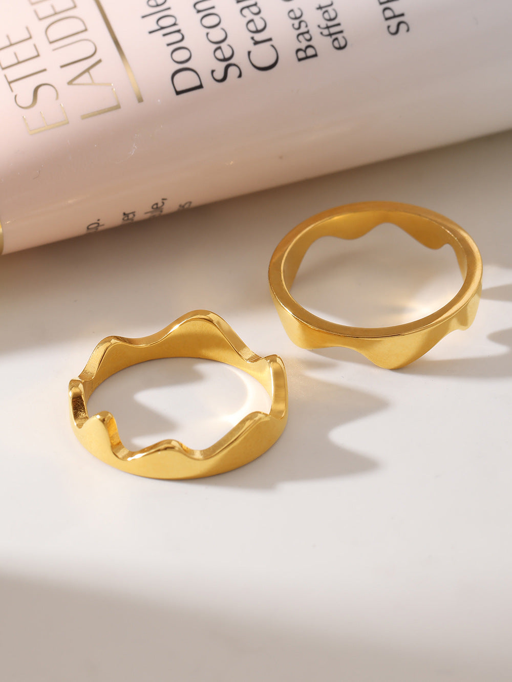 Wavy Crown Ring - Moonix