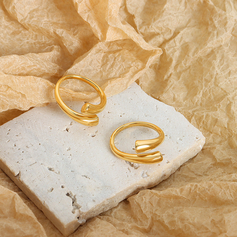 Wrap Open Band Ring - Moonix
