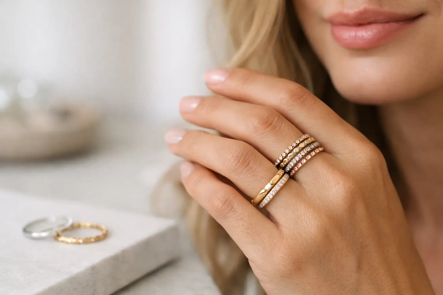 Stackable Rings Women Love for Every Day - Moonix