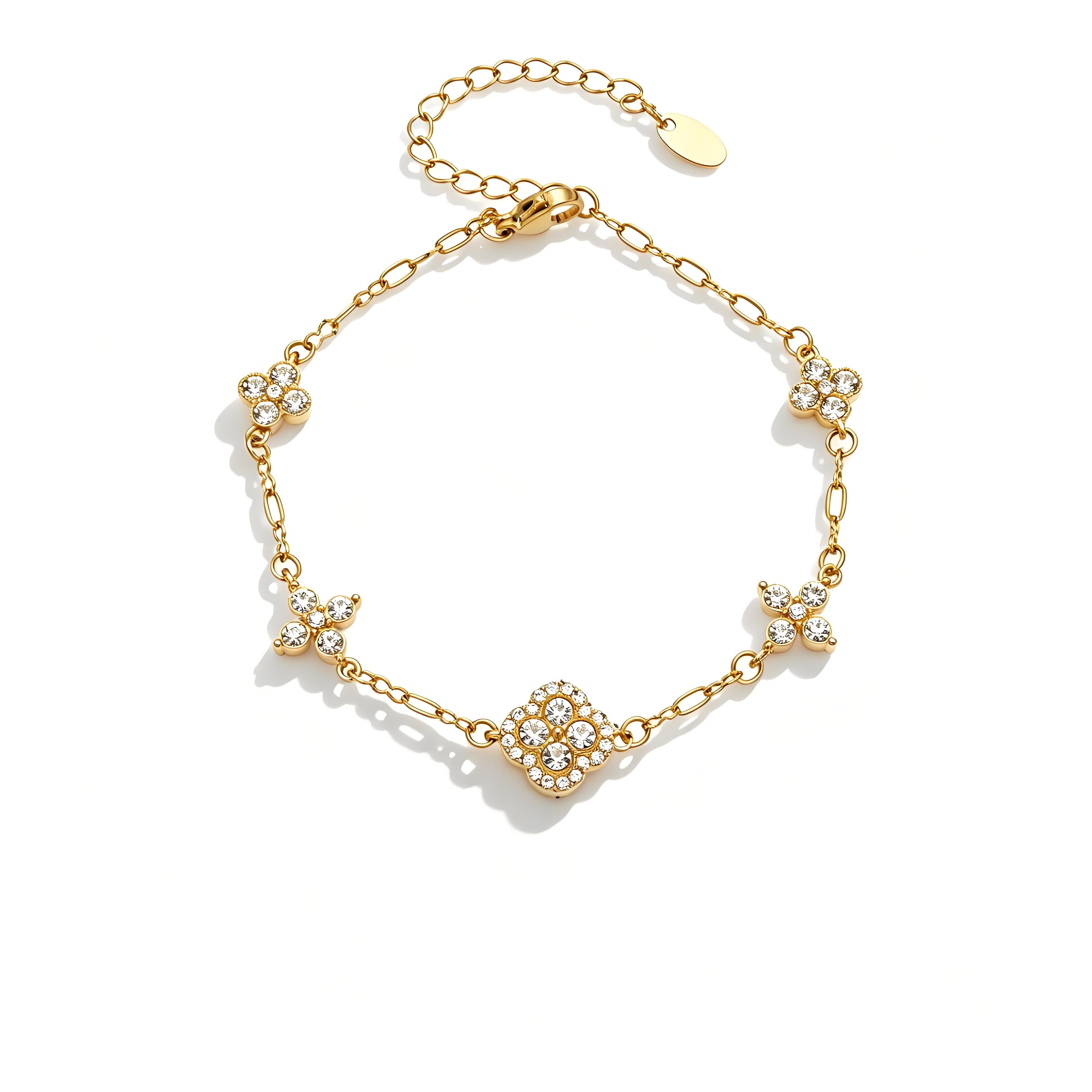 Fortune Clover Bracelet