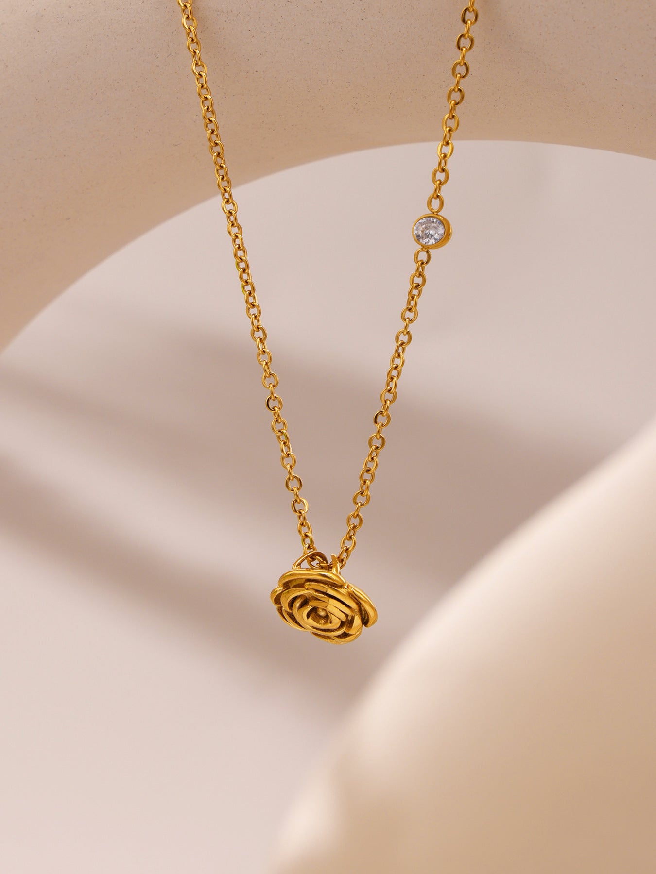 Blooming Rose Necklace