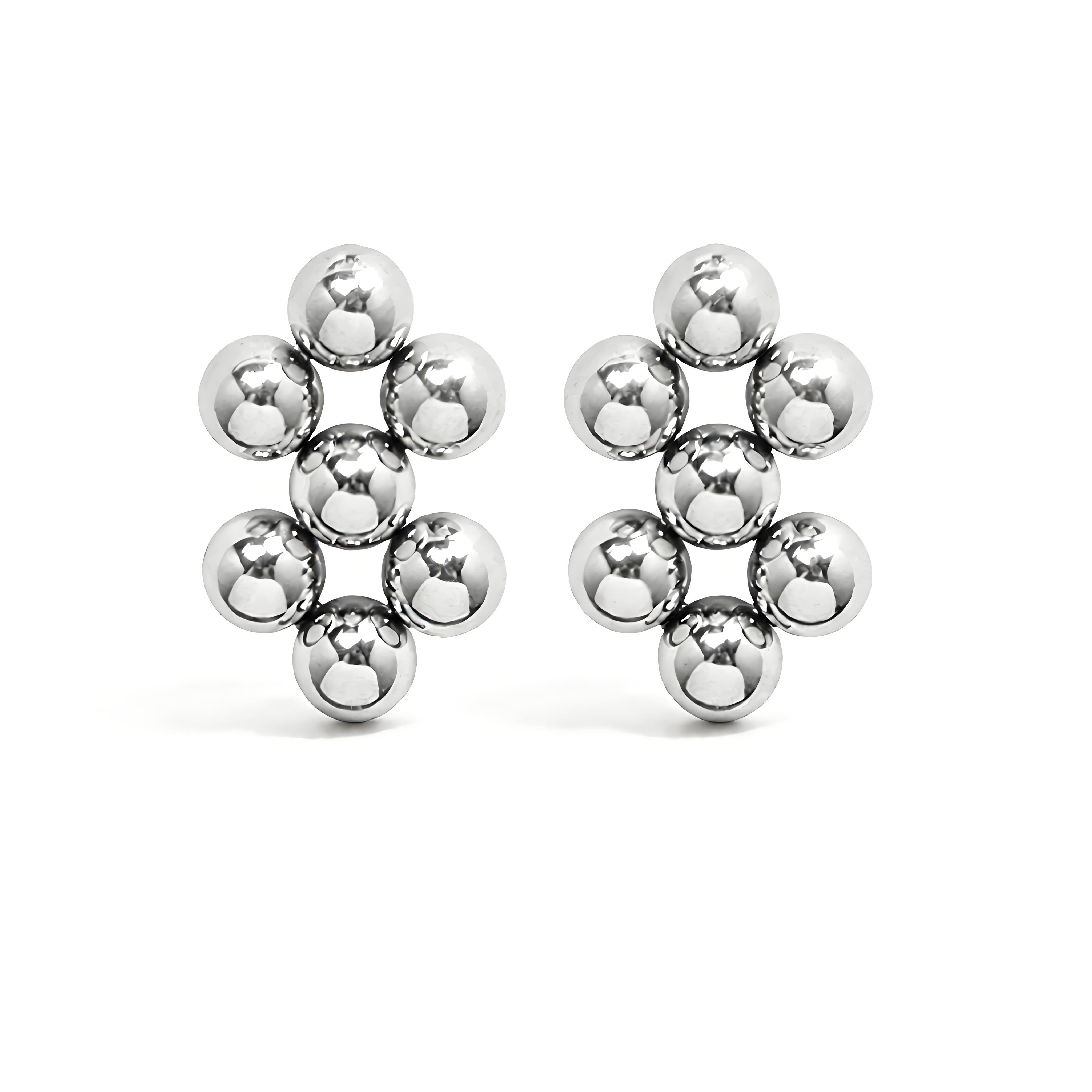 Sphere Cluster Necklace