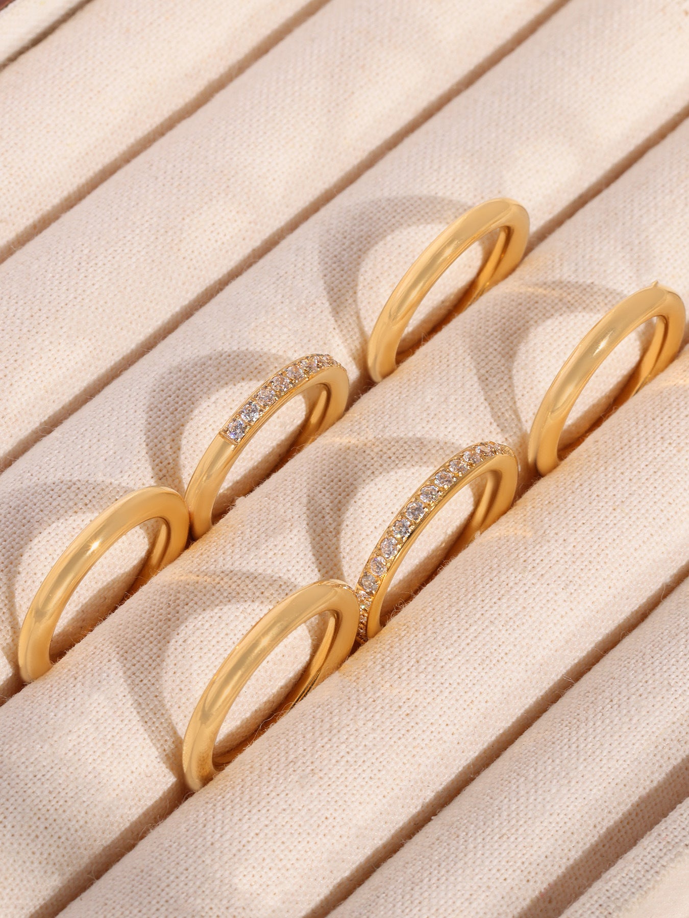 Stackable Triple Band Ring