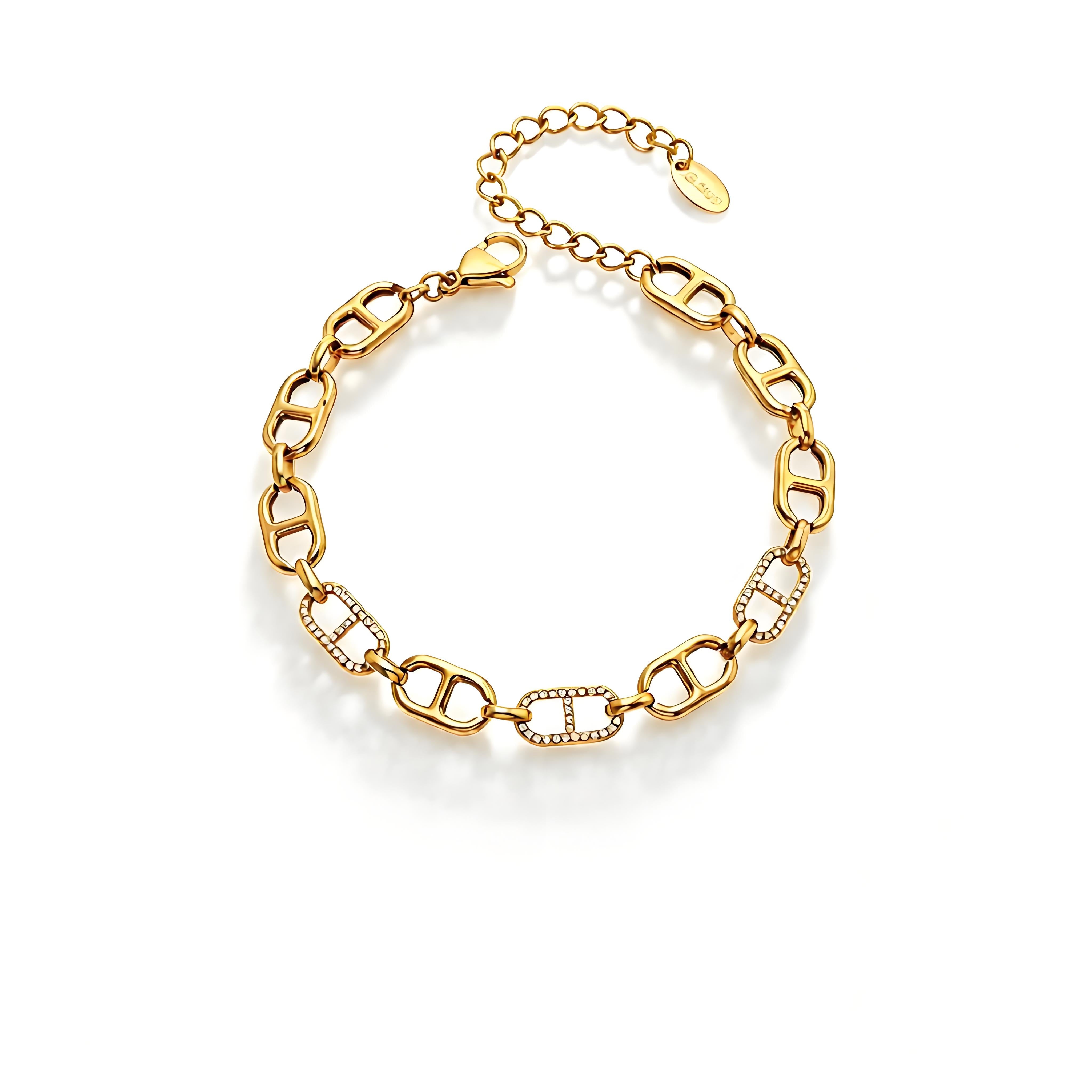 Anchor Link Bracelet - Moonix