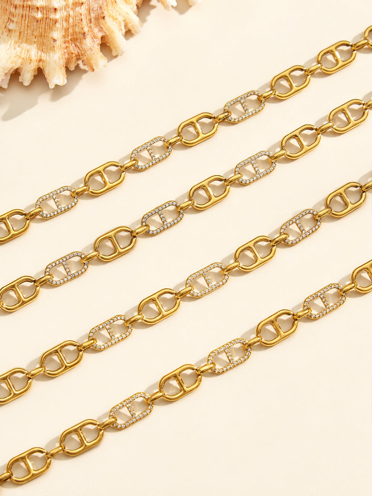 Anchor Link Bracelet - Moonix