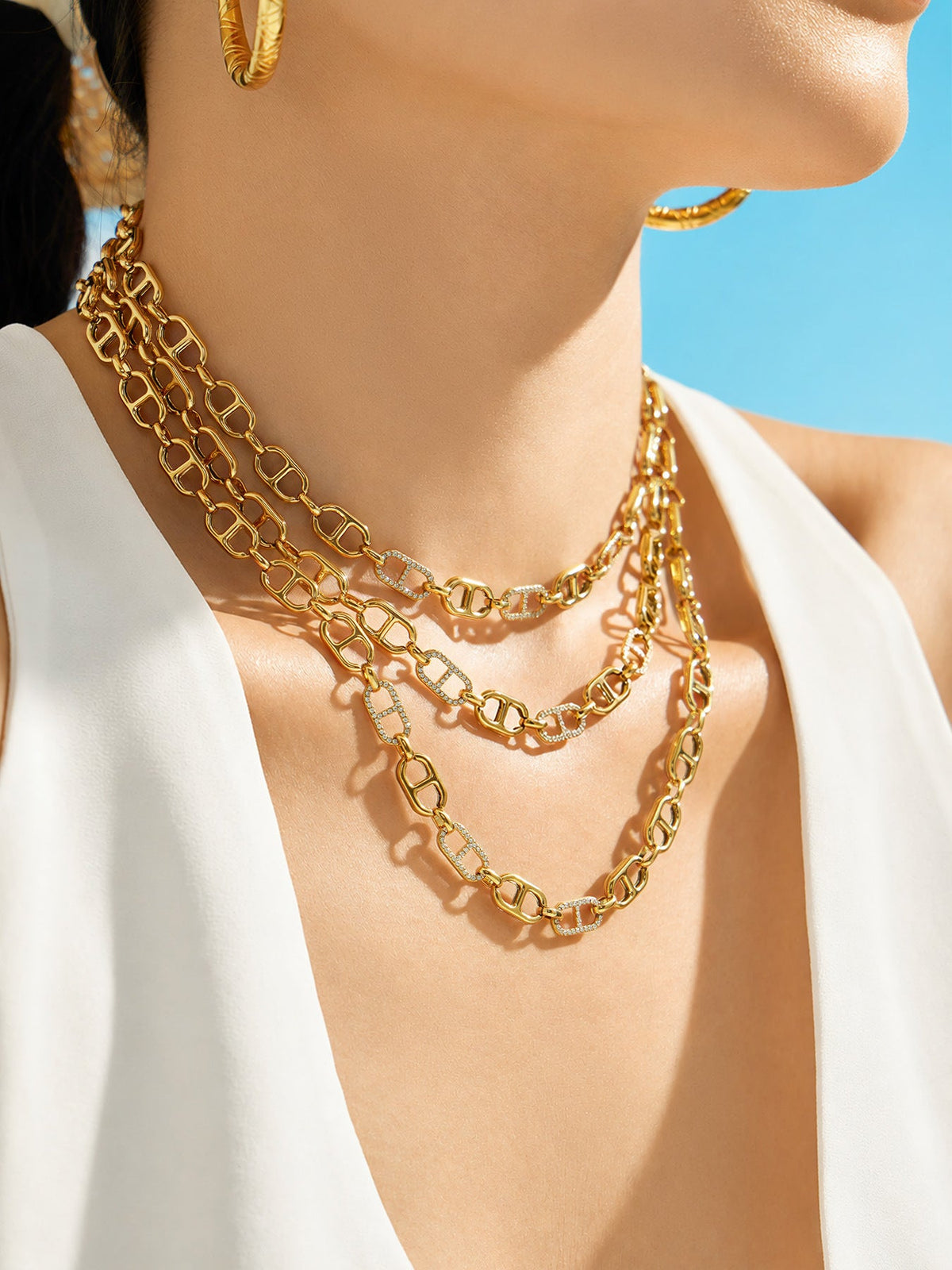 Anchor Link Bracelet - Moonix