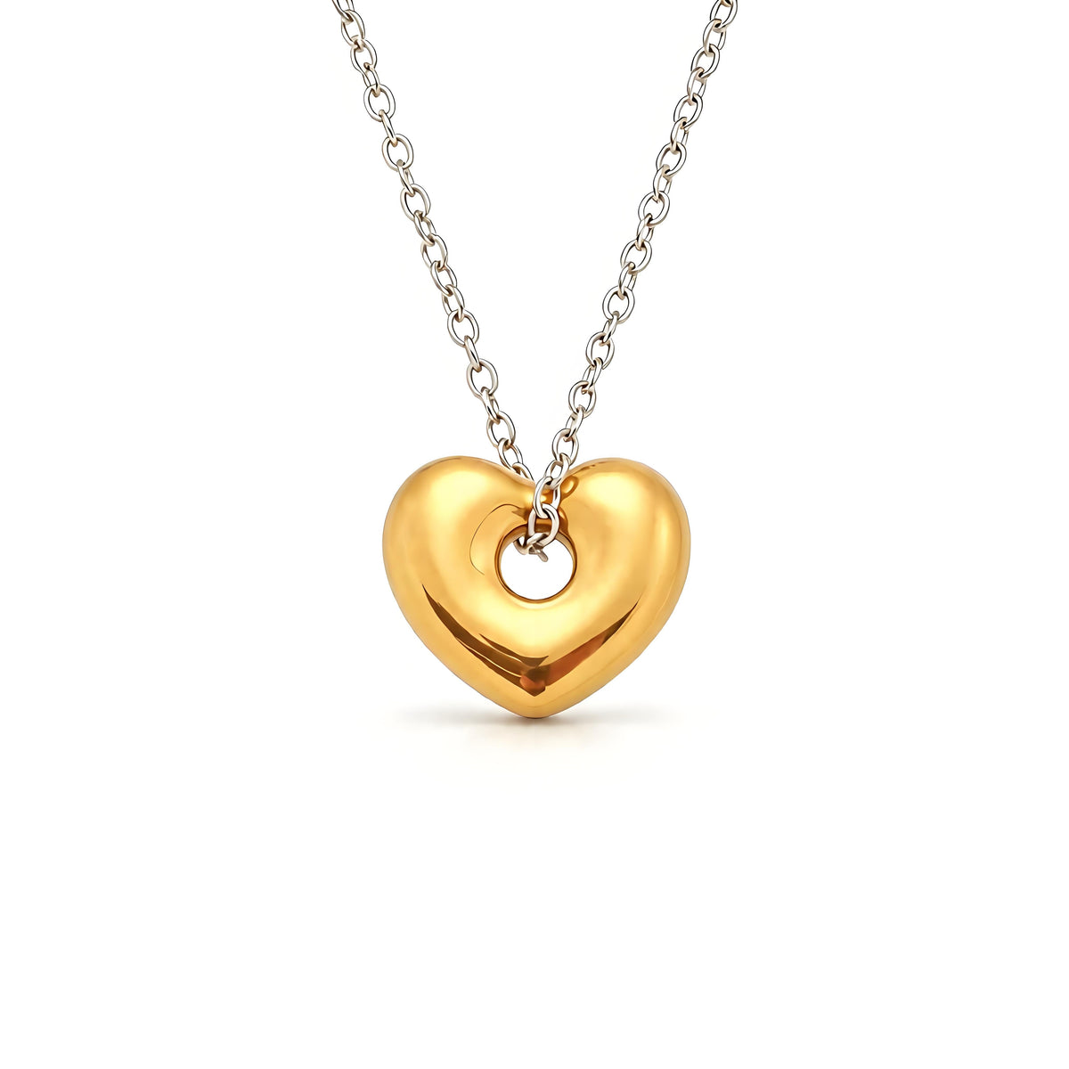 Chubby Heart Earring - Moonix