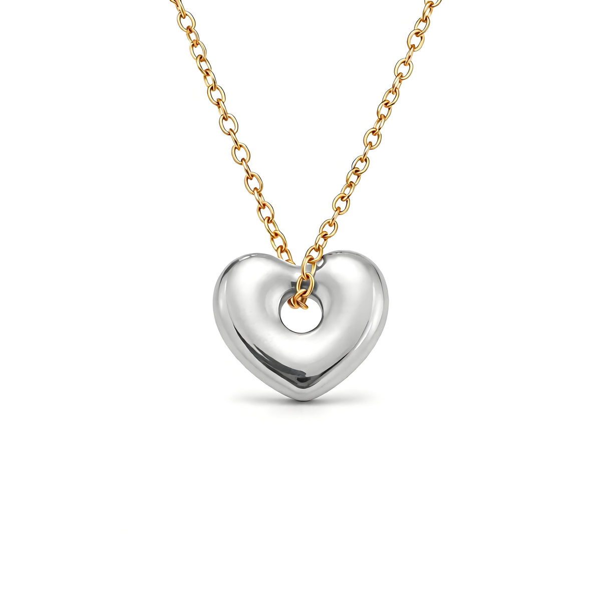 Chubby Heart Earring - Moonix