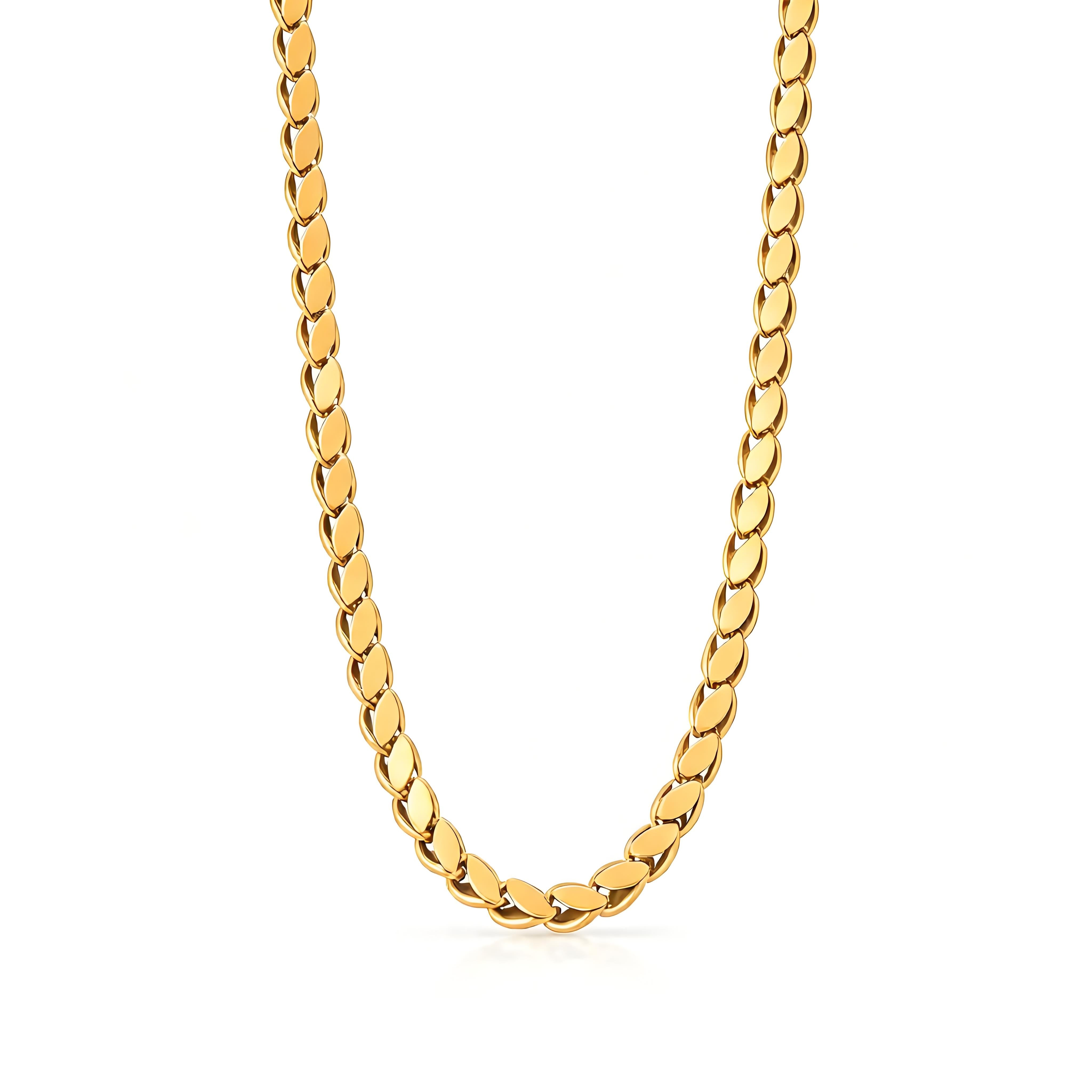 Classic Ridge Link Bracelet - Moonix