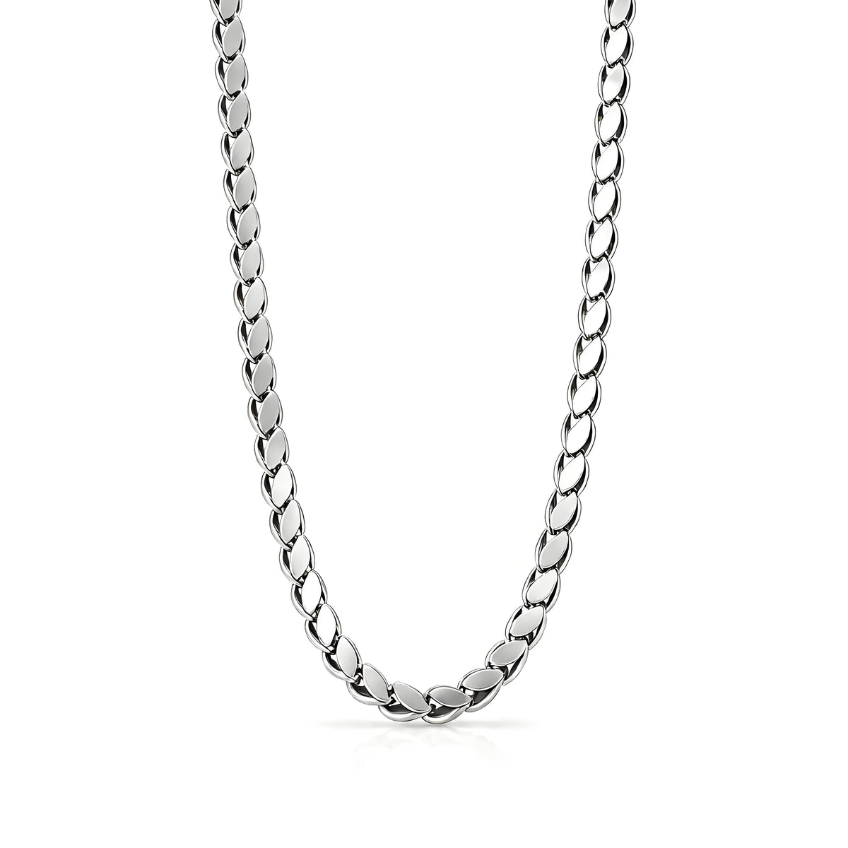 Classic Ridge Link Bracelet - Moonix