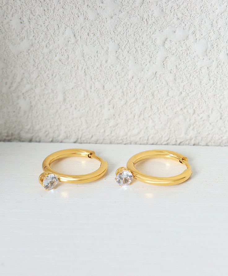 Classic Sparkle Drop Earring - Moonix