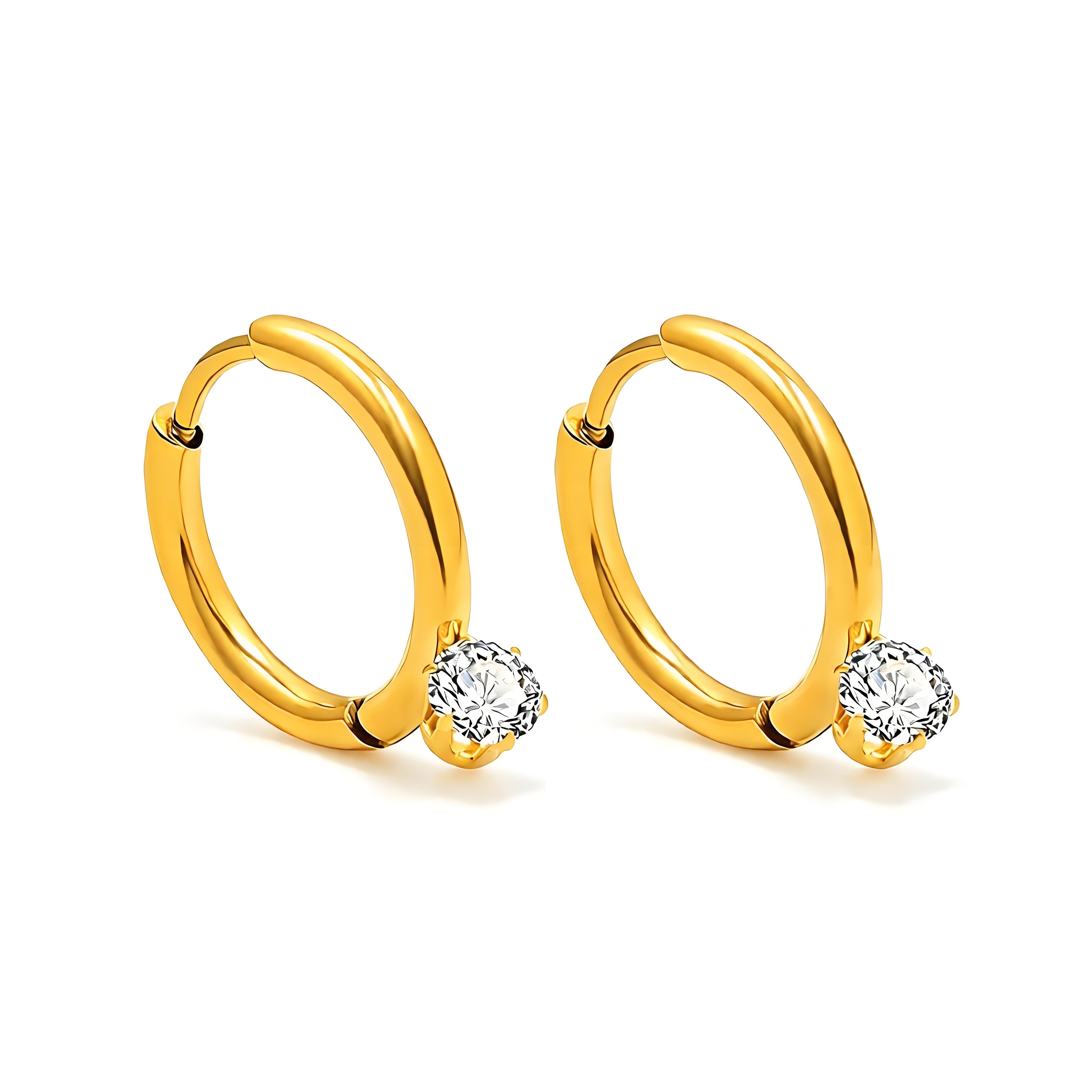 Classic Sparkle Drop Earring - Moonix