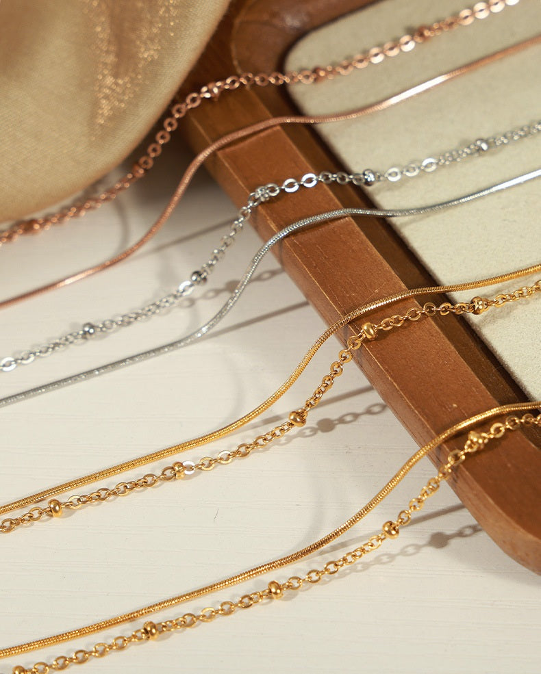 Classic Twin Strand Bracelet - Moonix