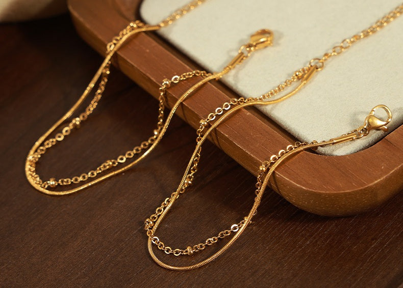 Classic Twin Strand Bracelet - Moonix