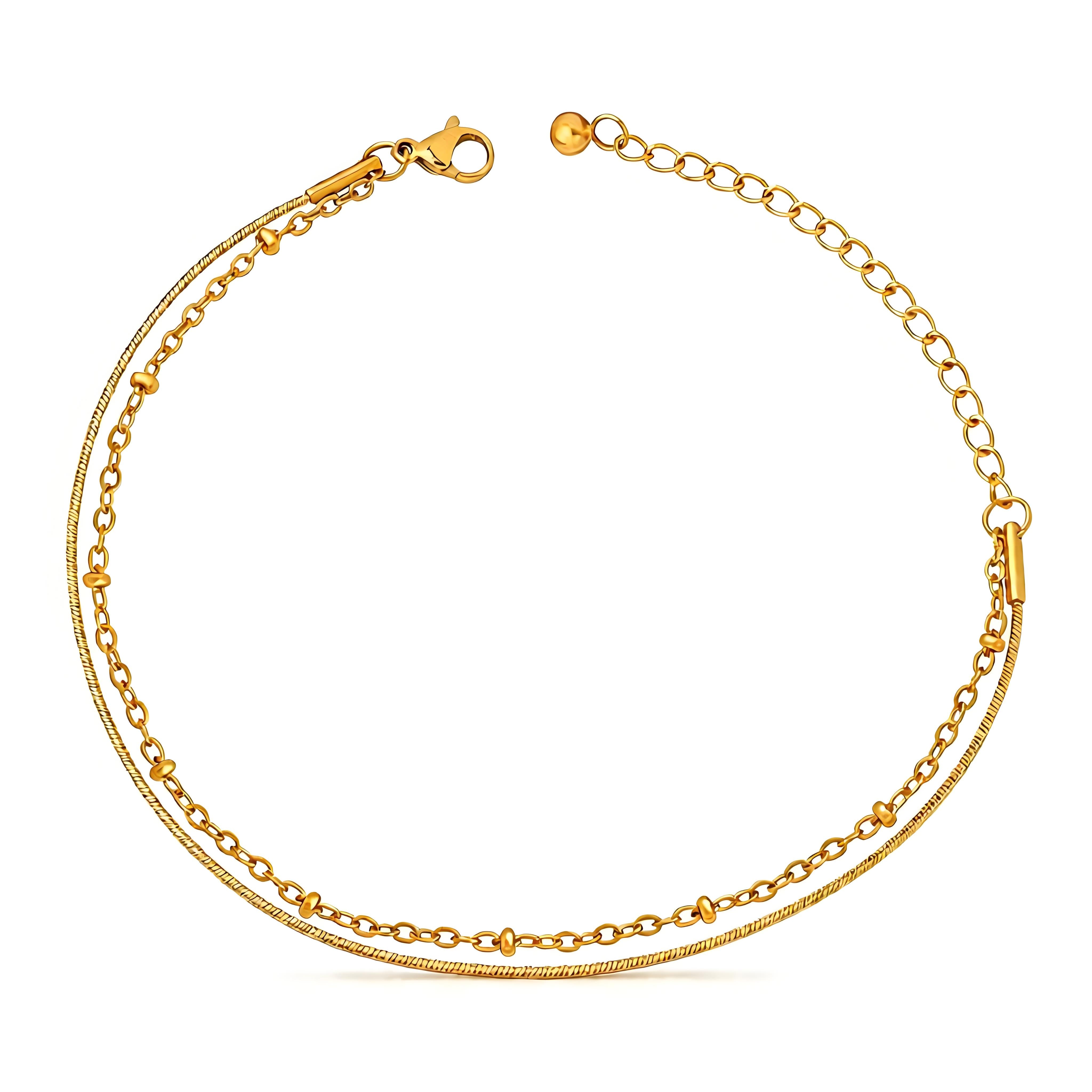 Classic Twin Strand Bracelet - Moonix