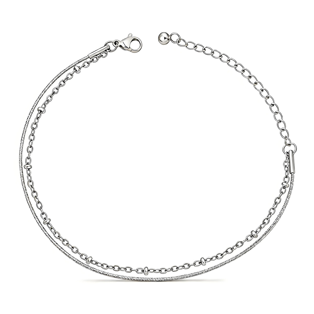 Classic Twin Strand Bracelet - Moonix