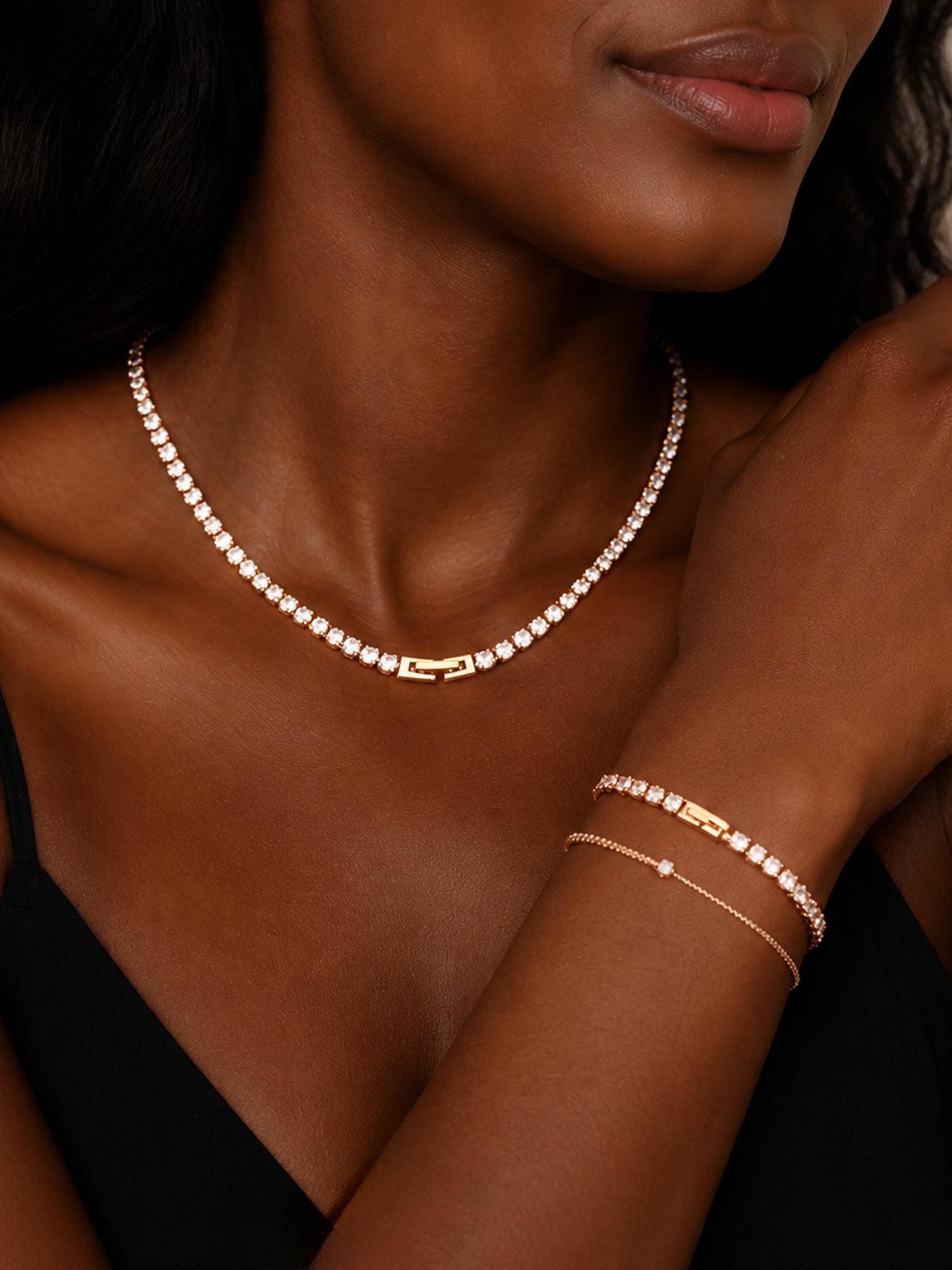 Elegant Classic Tennis Bracelet - Moonix