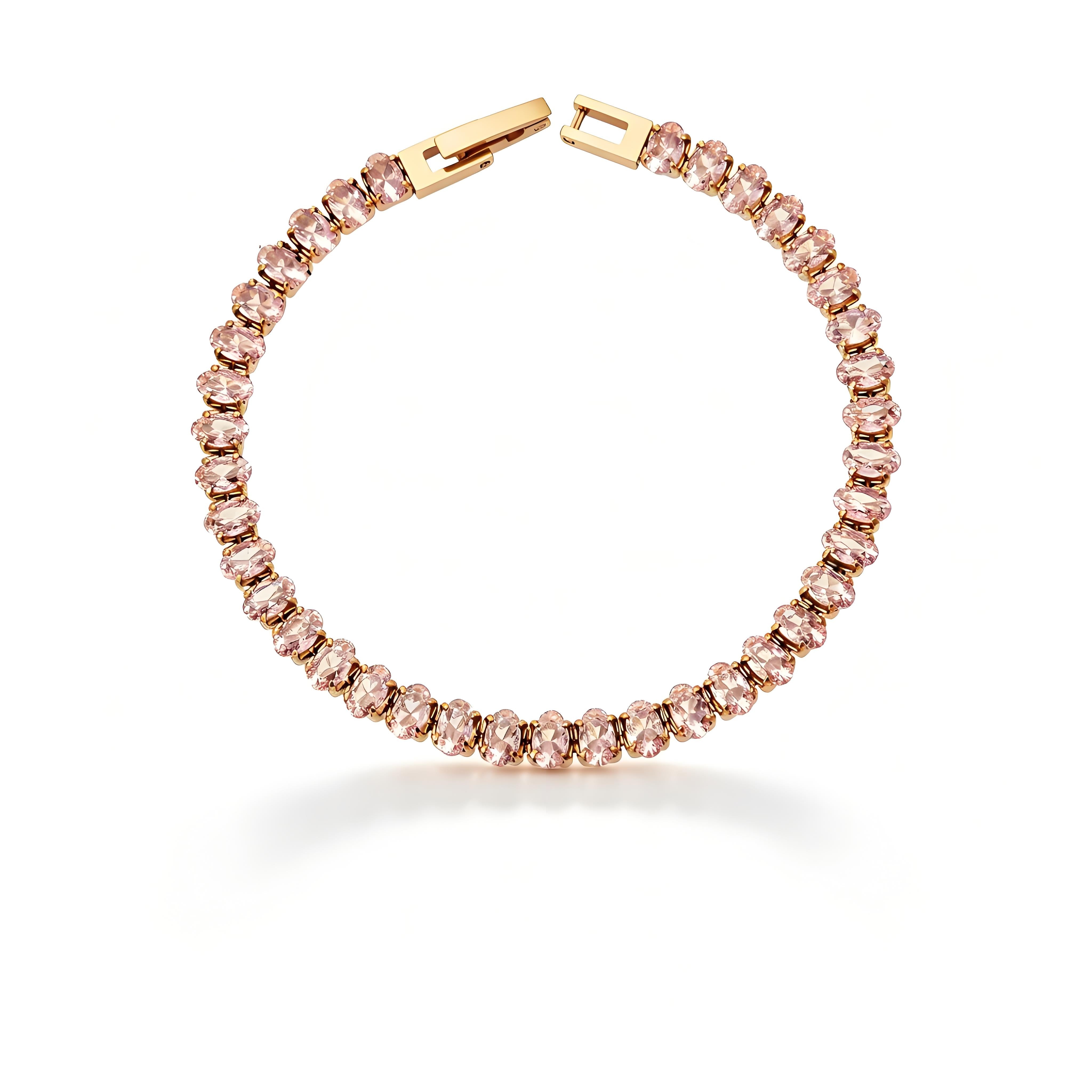 Elegant Classic Tennis Bracelet - Moonix