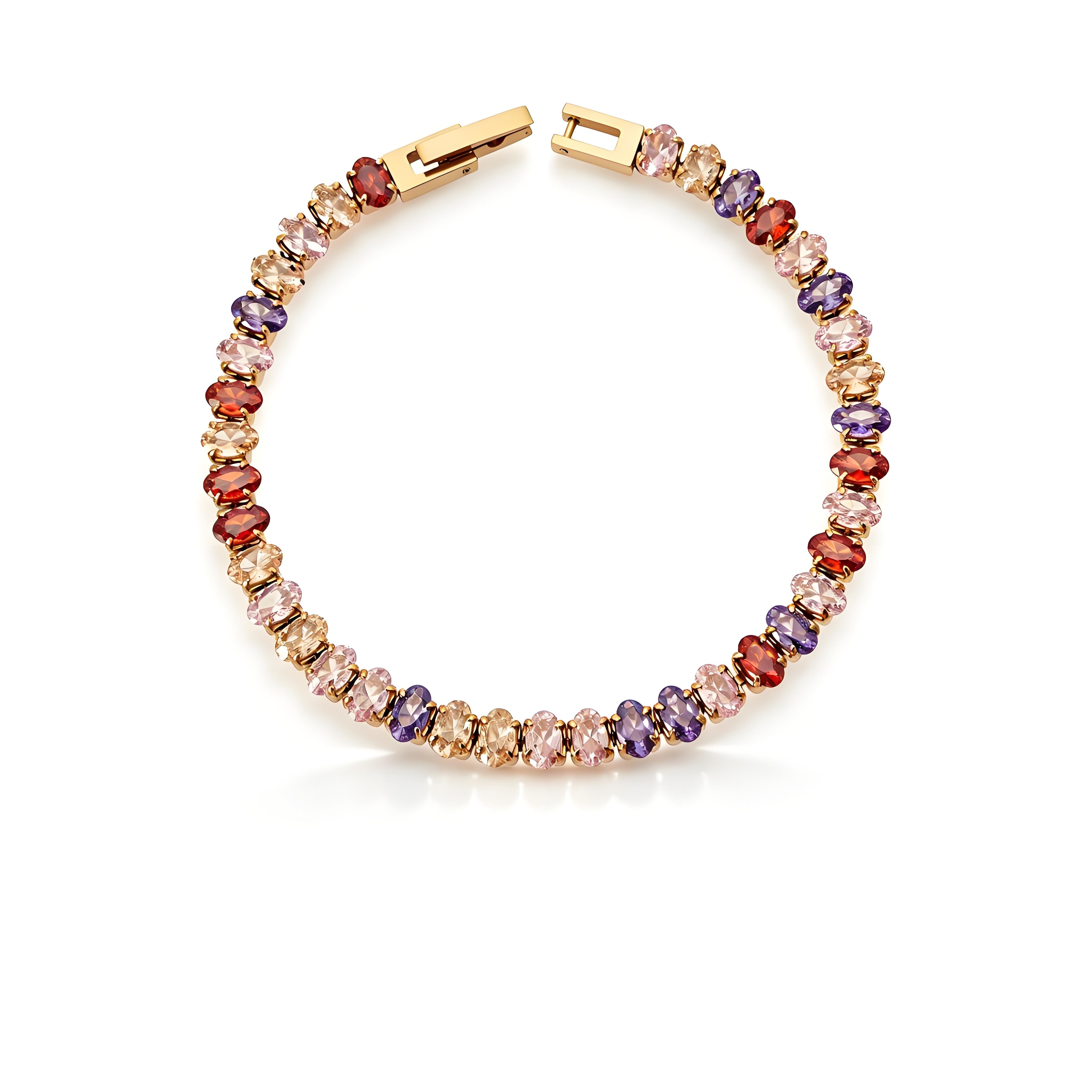 Elegant Classic Tennis Bracelet - Moonix