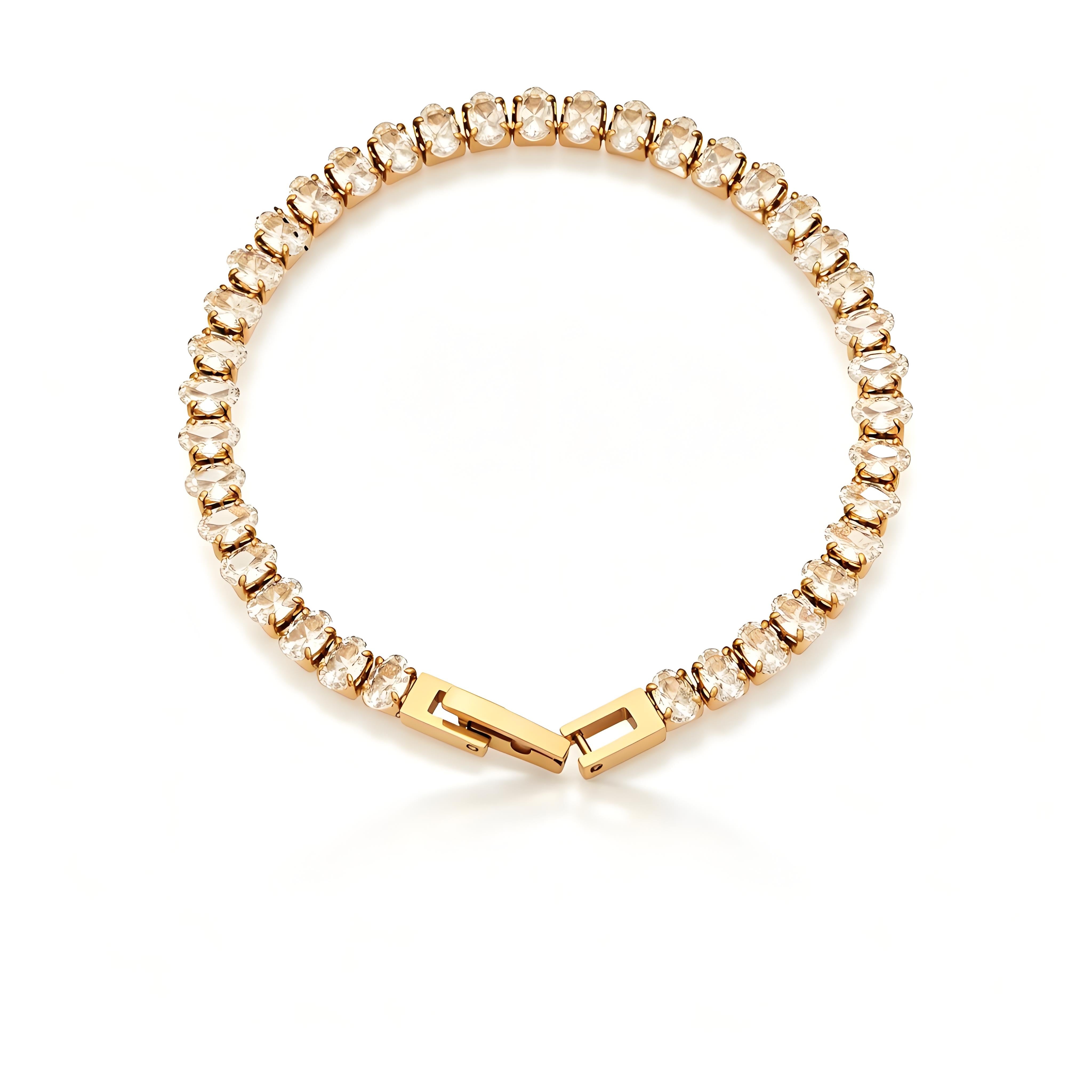Elegant Classic Tennis Bracelet - Moonix