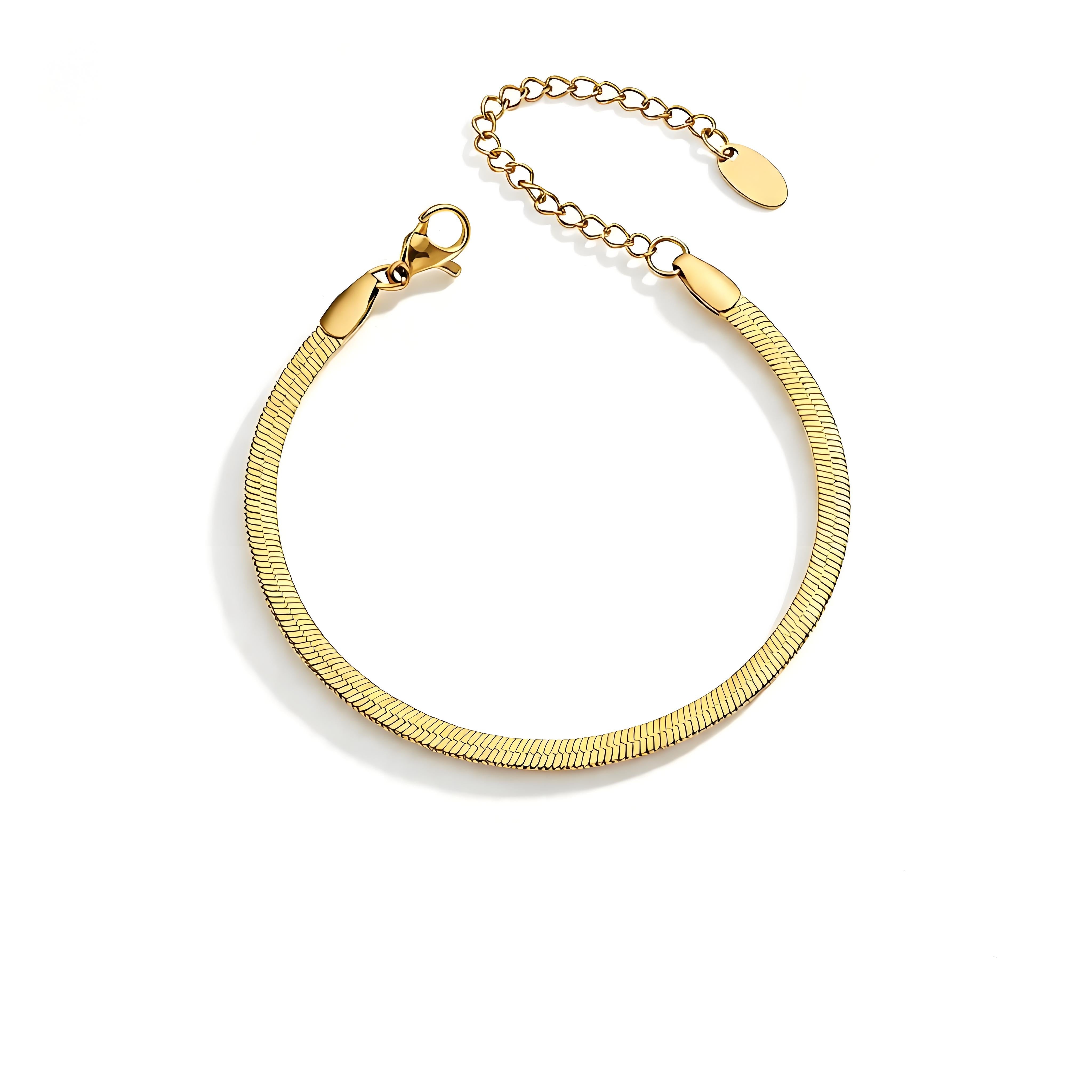 Essentials Snake Chain Bracelet - Moonix