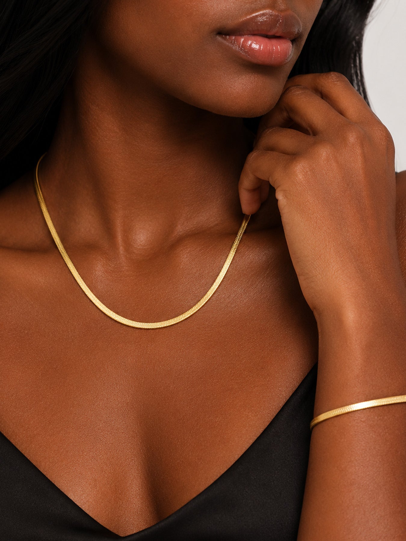 Essentials Snake Chain Bracelet - Moonix